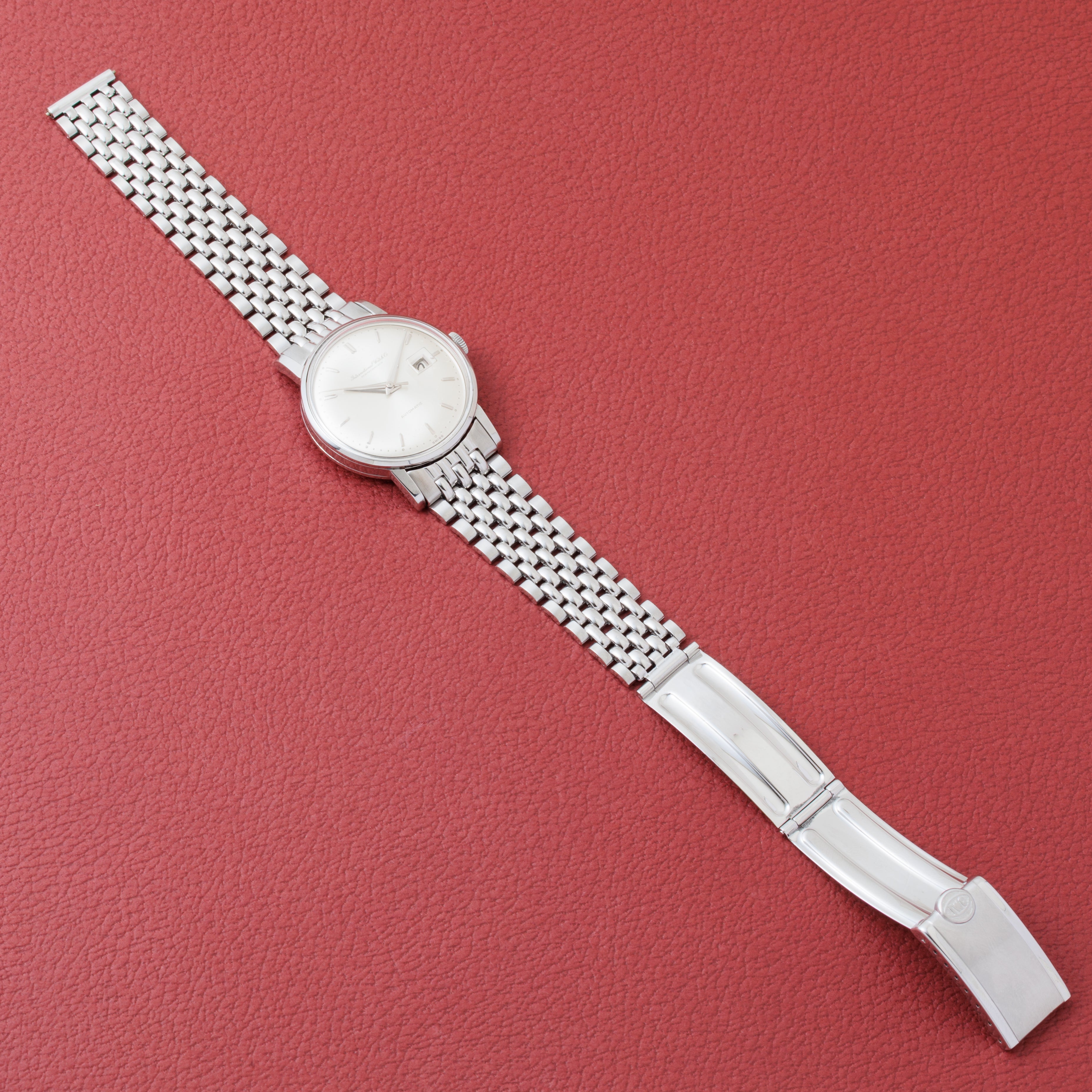 IWC ペラトン式オートマチック Cal.8531 1963年製 寄り目デイト ラウンドケース 純正ブレス付き