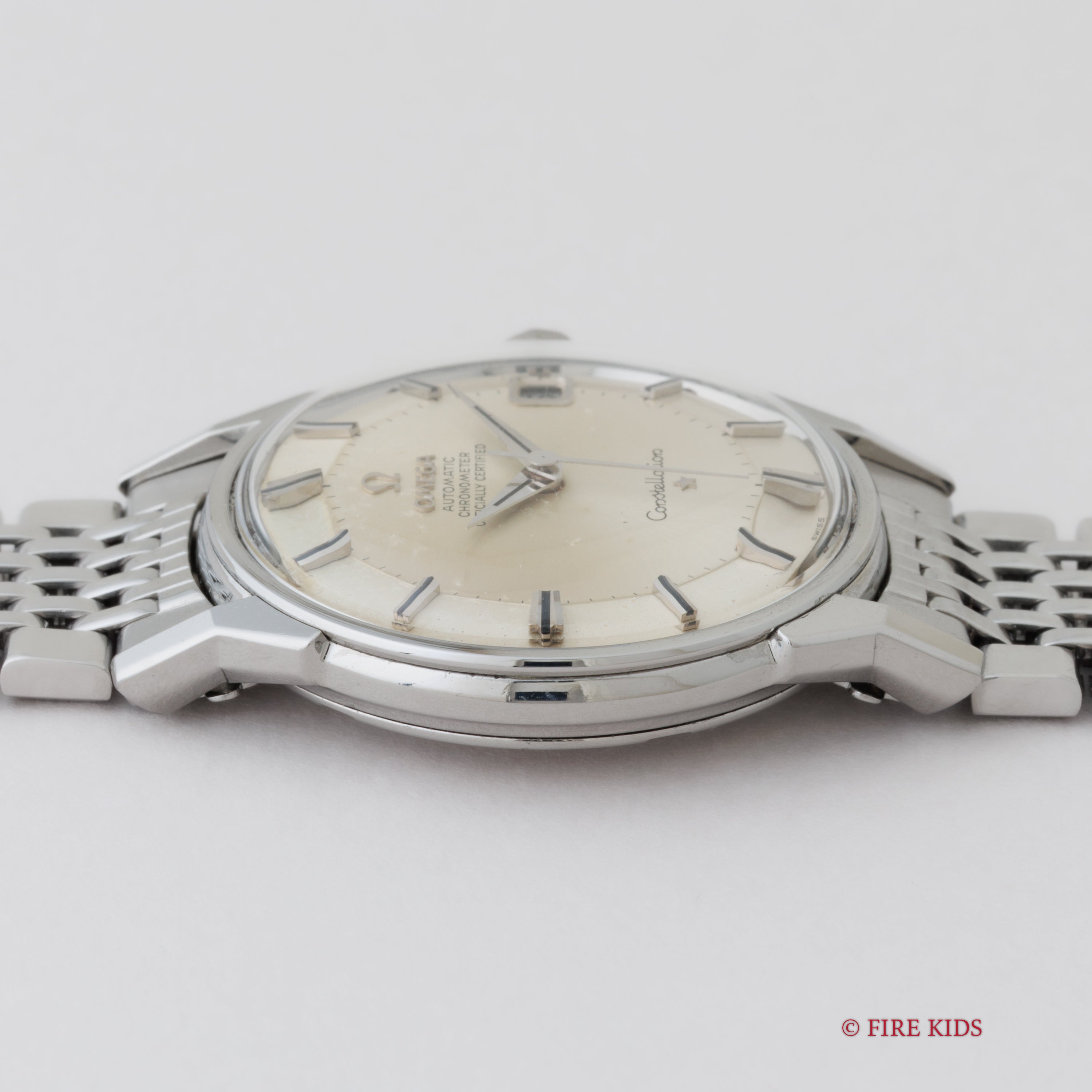 オメガ コンステレーション 12角 1967年製 パイパンダイヤル 自動巻クロノメーター Cal.564 純正ステンレスブレス