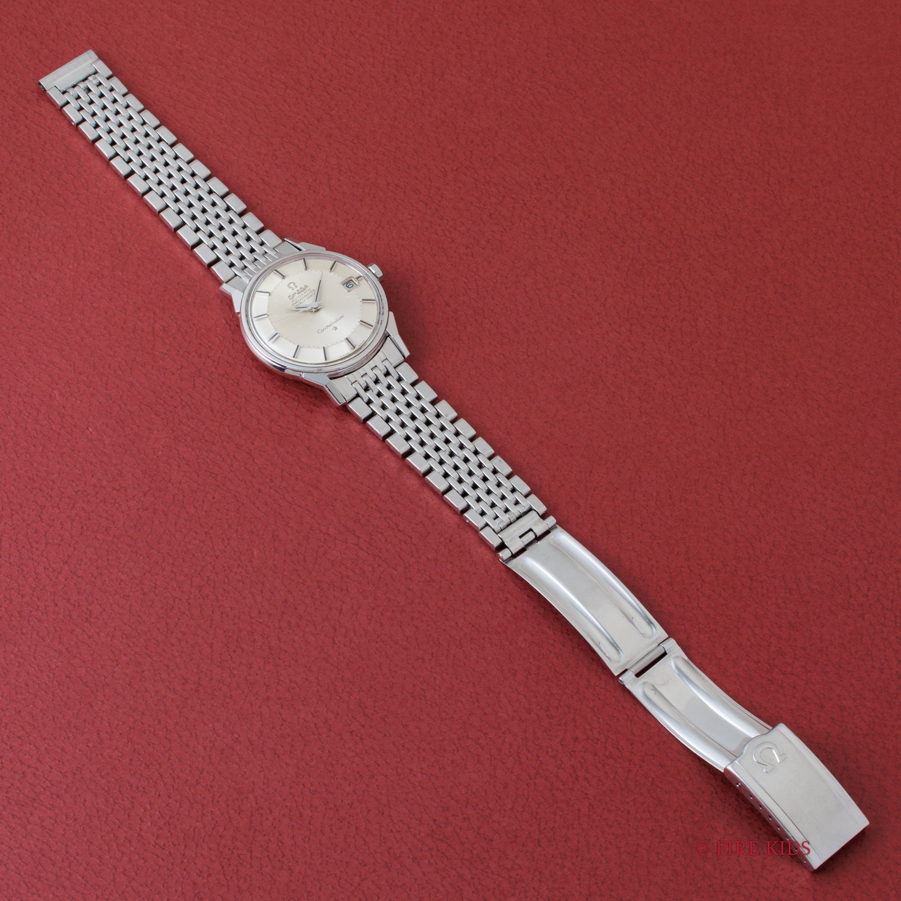 オメガ コンステレーション 12角 1967年製 パイパンダイヤル 自動巻クロノメーター Cal.564 純正ステンレスブレス