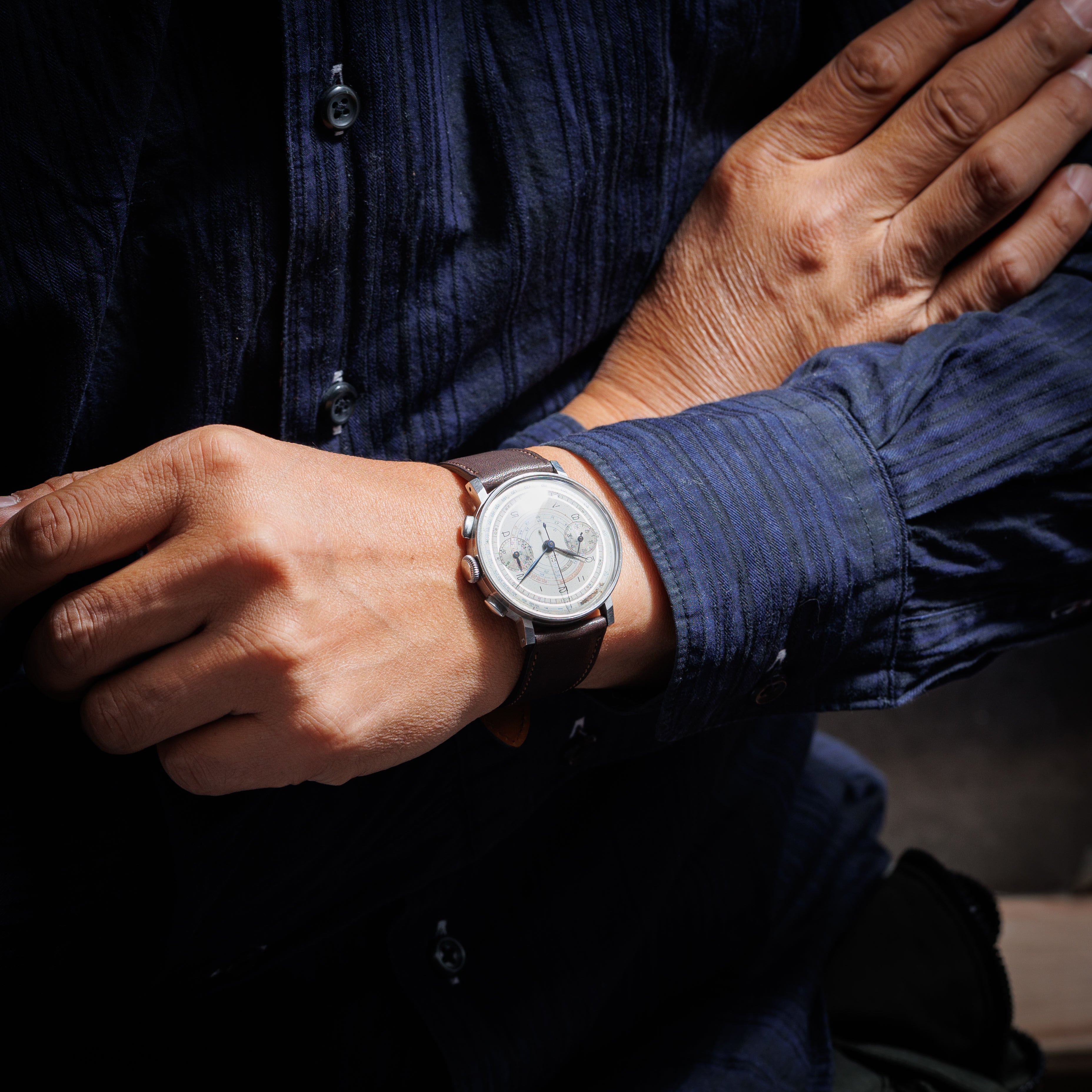 オメガ クロノグラフ 1940年代製 手巻き Cal.33.3CHRO