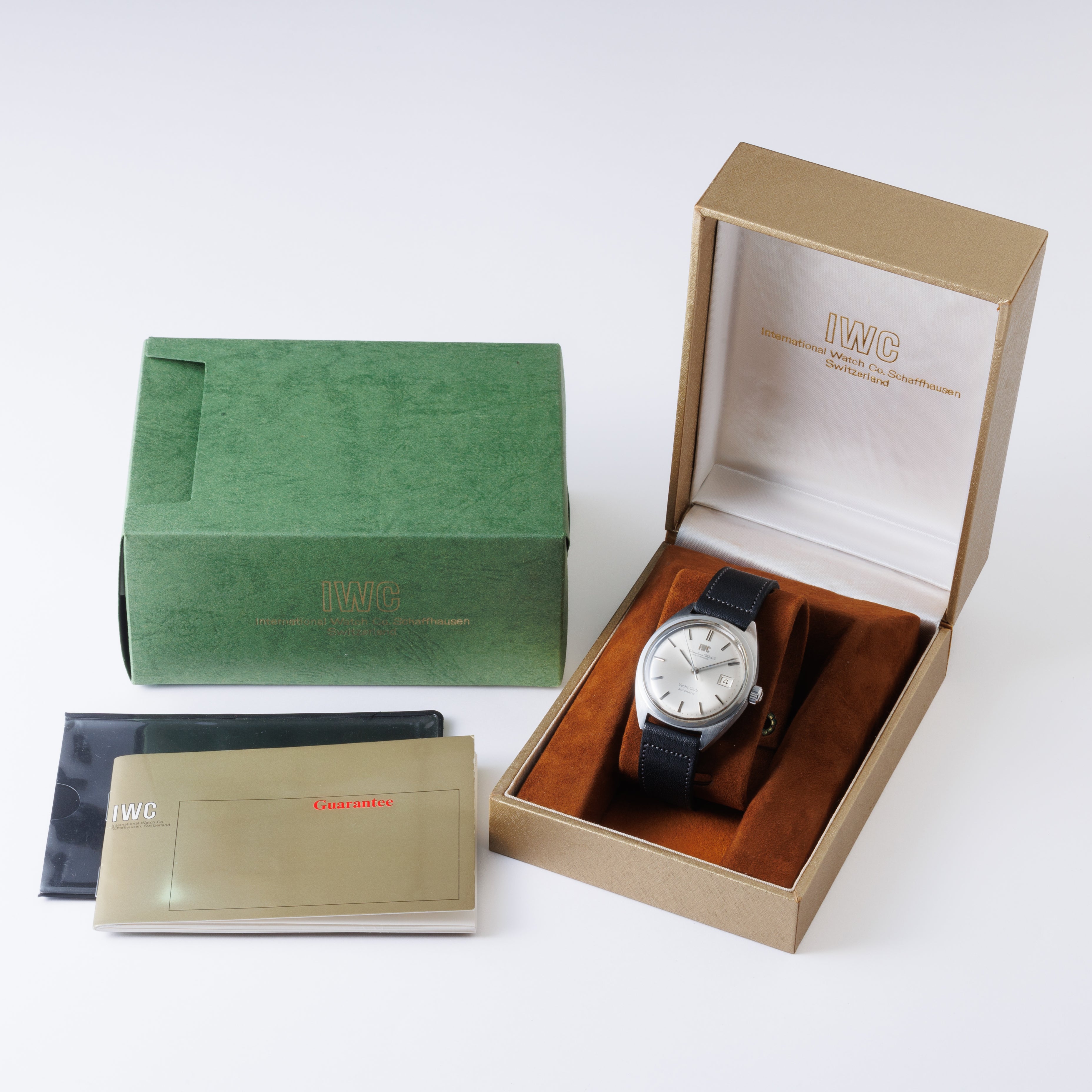 IWC ヨットクラブ 1977年製 箱、ギャラ付き