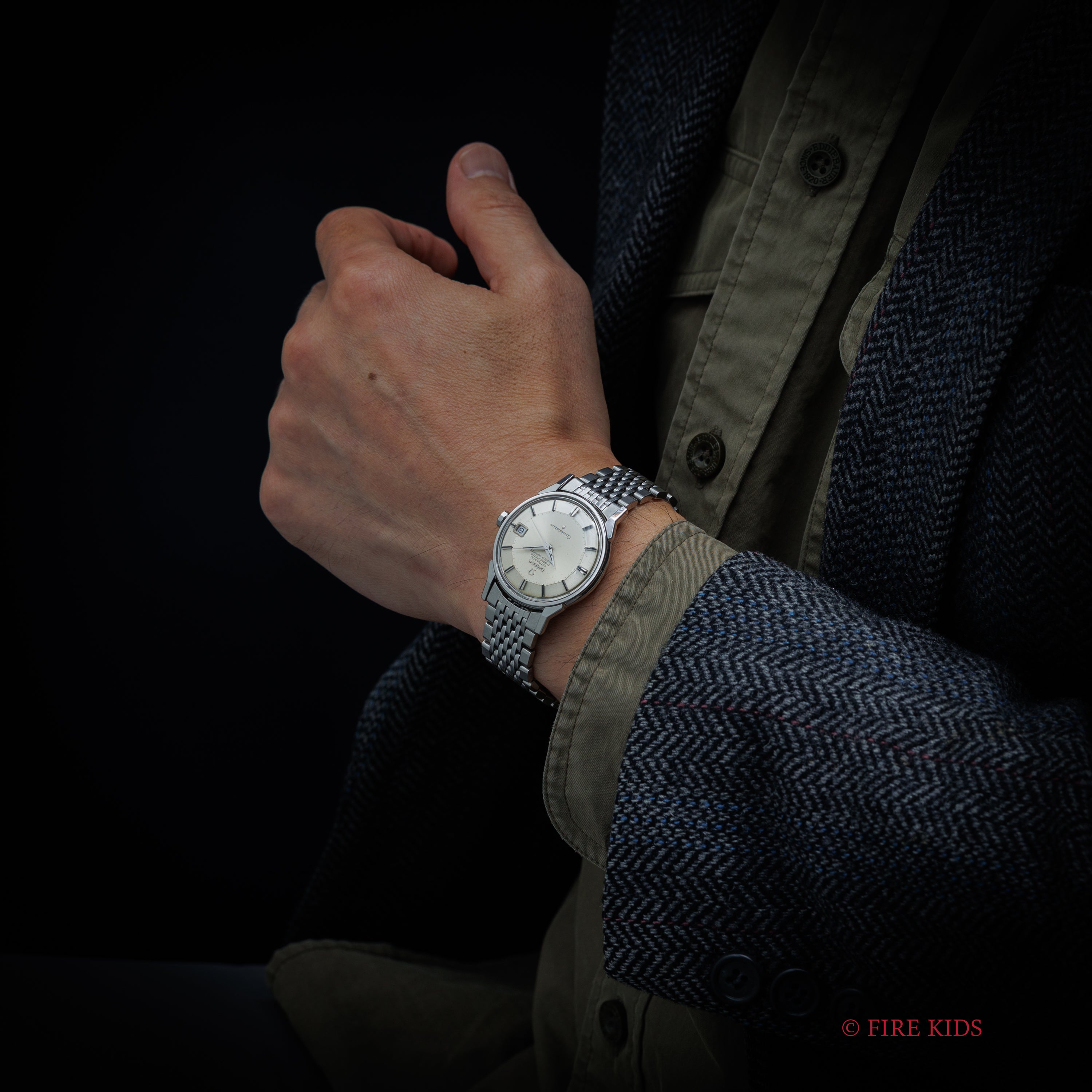 オメガ コンステレーション 12角 1967年製 パイパンダイヤル 自動巻クロノメーター Cal.564 純正ステンレスブレス