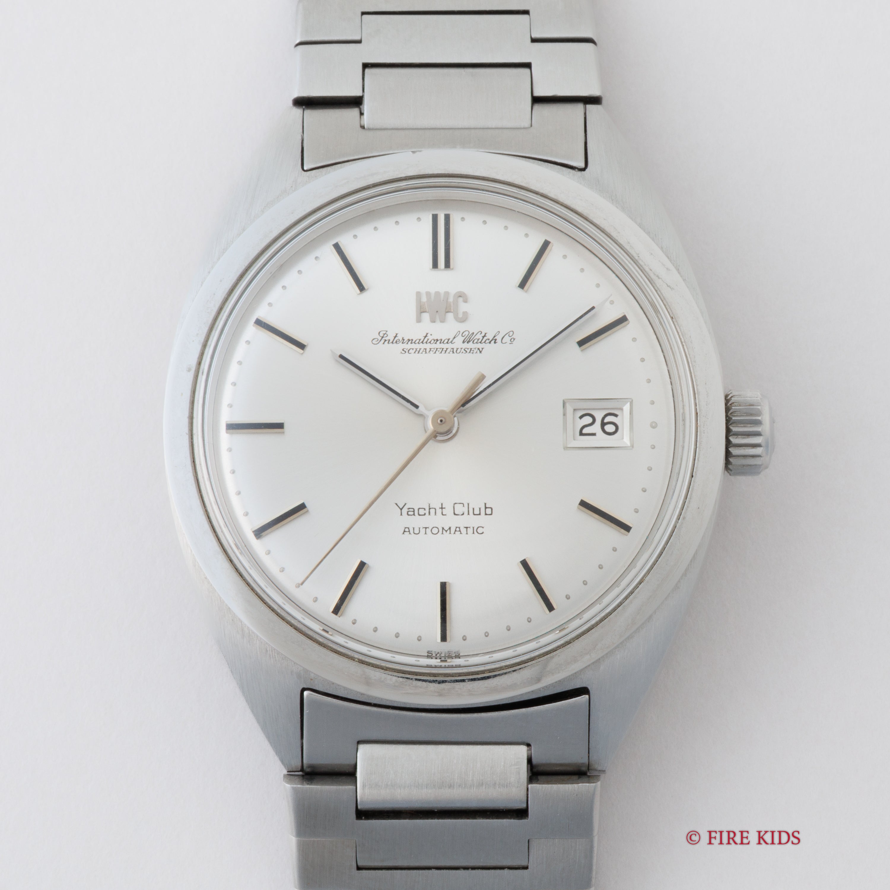 IWC ヨットクラブ 1979年製 ペラトン式自動巻き Cal.8541B 純正ブレス付き 箱付き