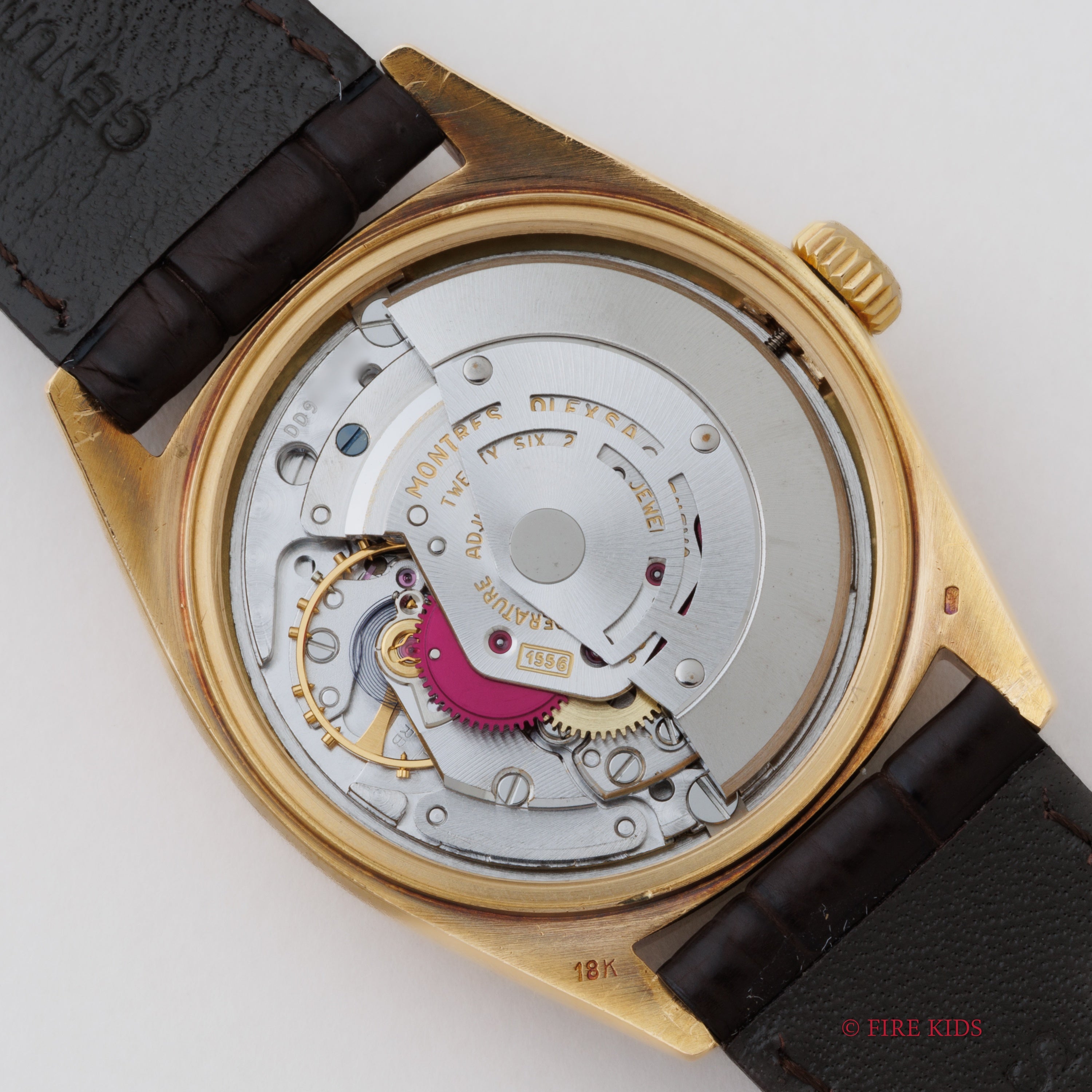 ロレックス デイデイト バークベゼル 1969年製 Ref.1807 18金無垢イエローゴールド