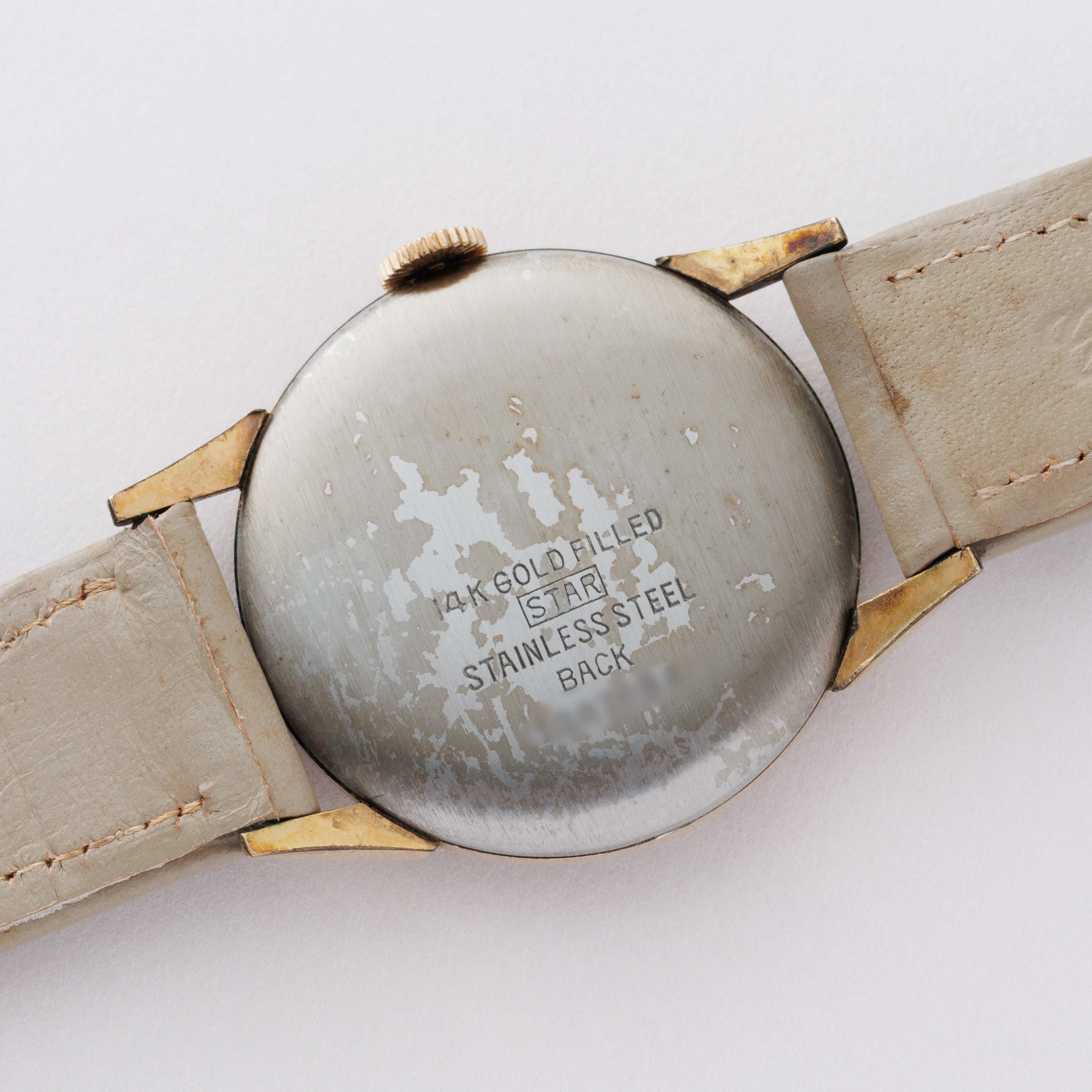 シチズン スモールセコンド 1951年製 14K金張り 純正革ベルト、純正尾錠付き