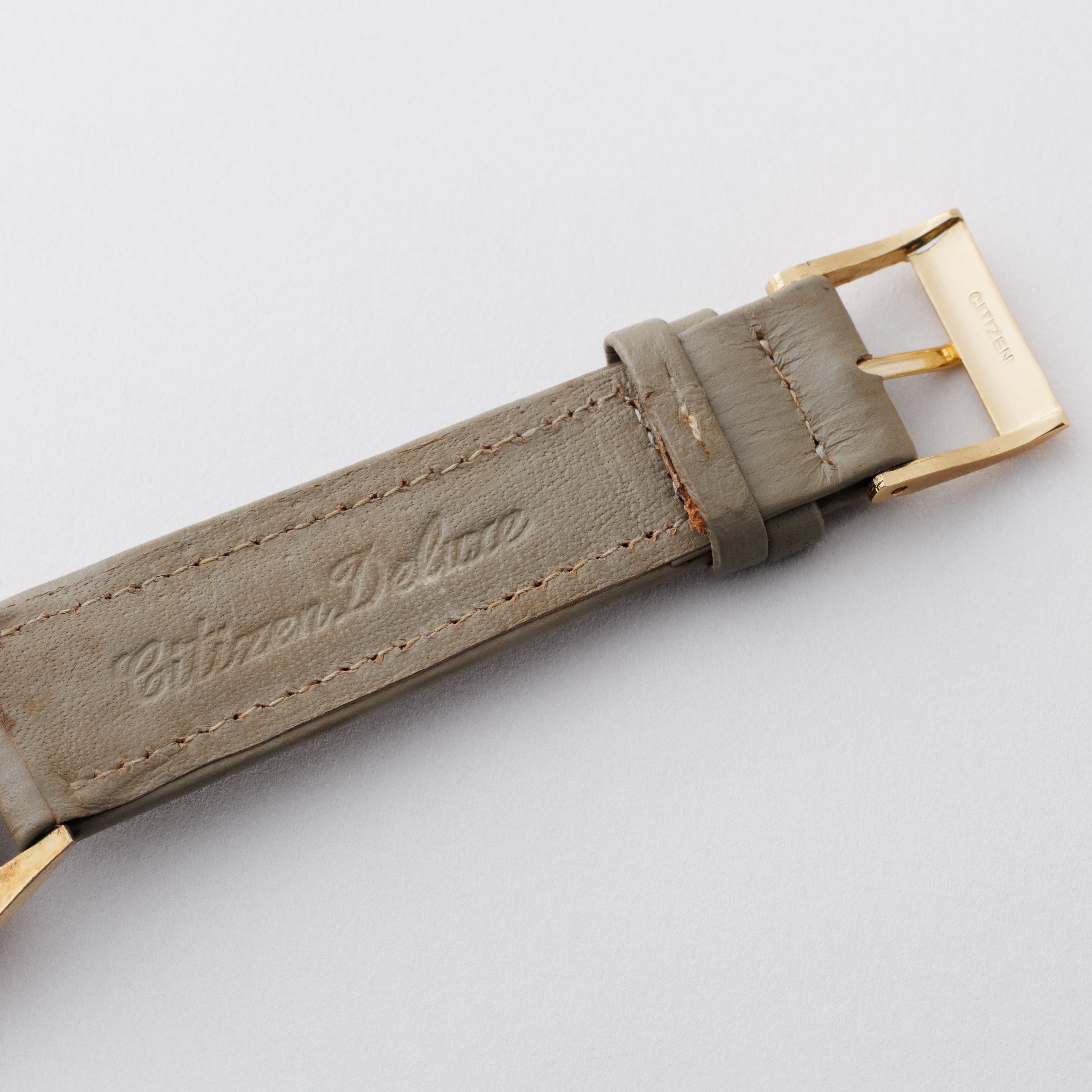 シチズン スモールセコンド 1951年製 14K金張り 純正革ベルト、純正尾錠付き