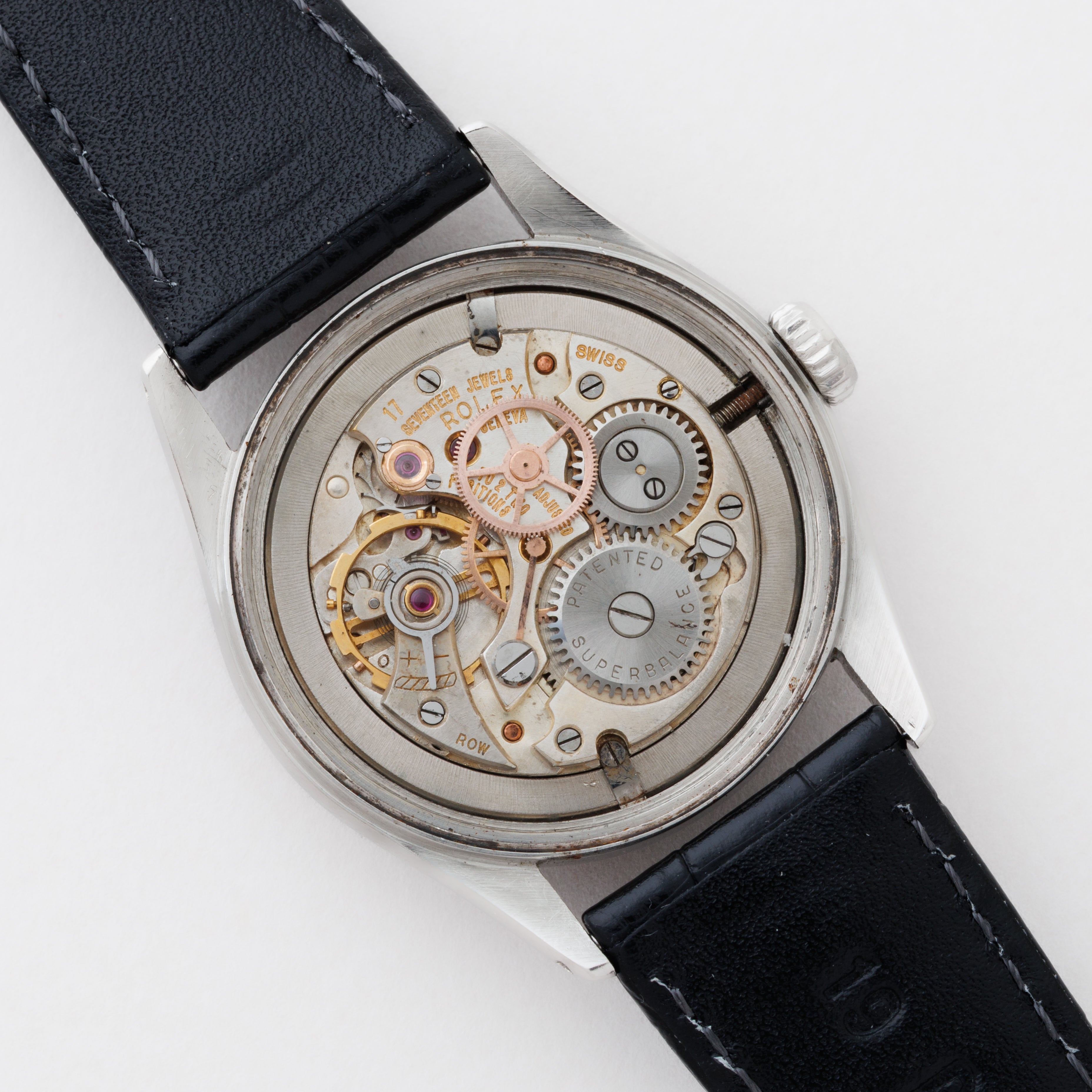 ロレックス オイスター 手巻き 1950年製 Ref.6082 彫飛びアラビアダイヤル スーパーオイスター