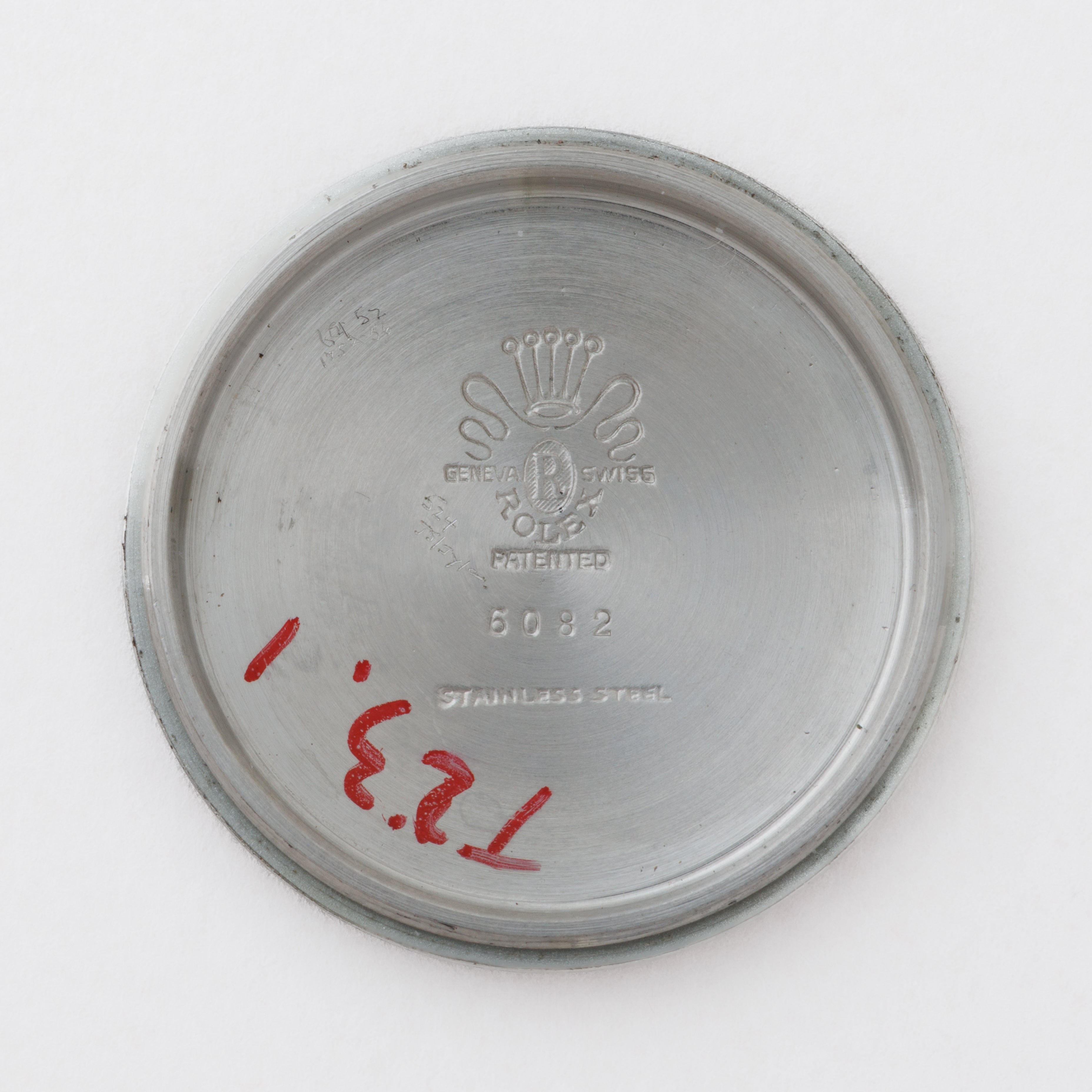 ロレックス オイスター 手巻き 1950年製 Ref.6082 彫飛びアラビアダイヤル スーパーオイスター