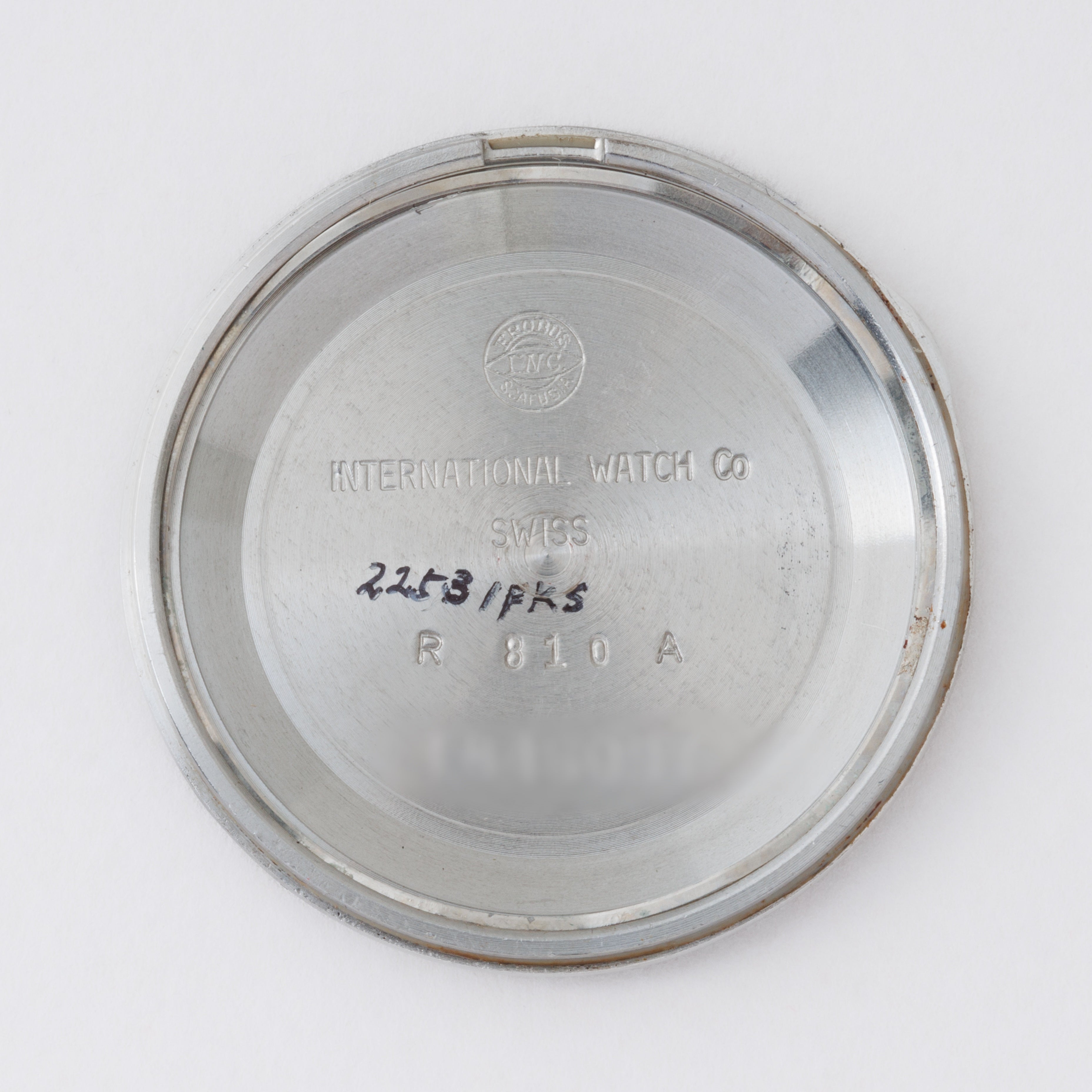 IWC ラウンドケース オートマチック 1967年製 Ref.R810A ノンデイト ペラトン式自動巻き Cal.854