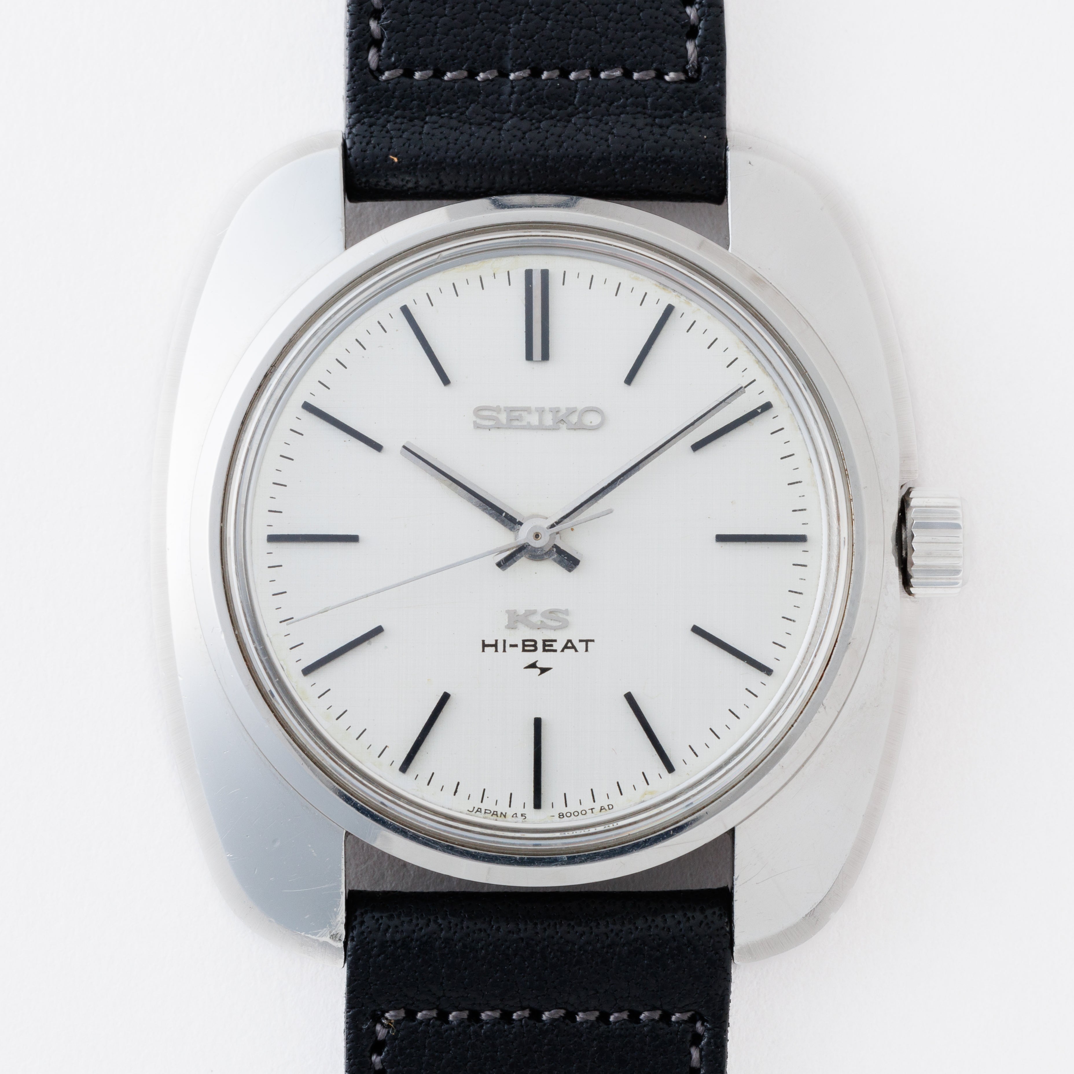キングセイコー ハイビート 1969年製 Ref.45-8000 ノンデイト クッションケース