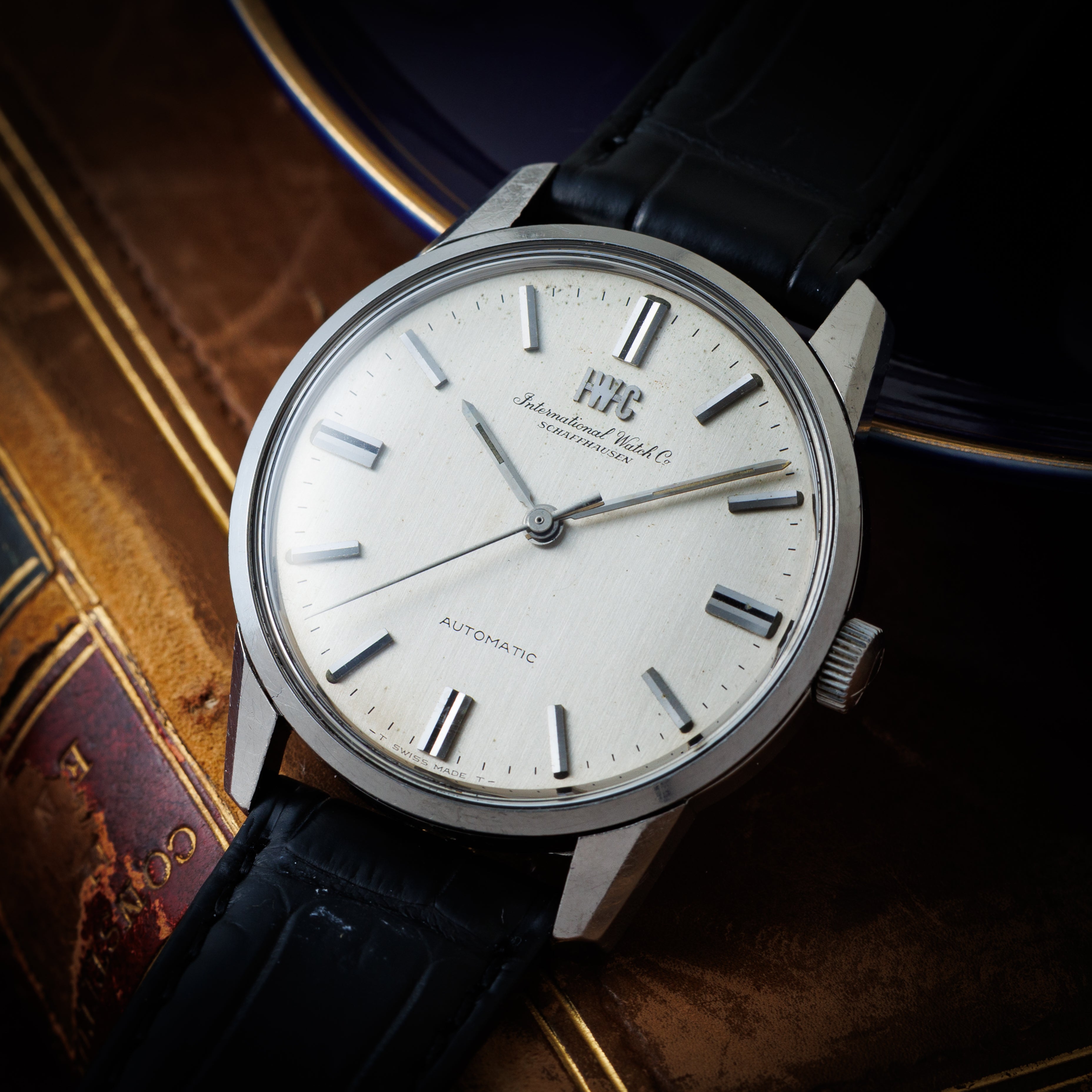 IWC ラウンドケース オートマチック 1967年製 Ref.R810A ノンデイト ペラトン式自動巻き Cal.854