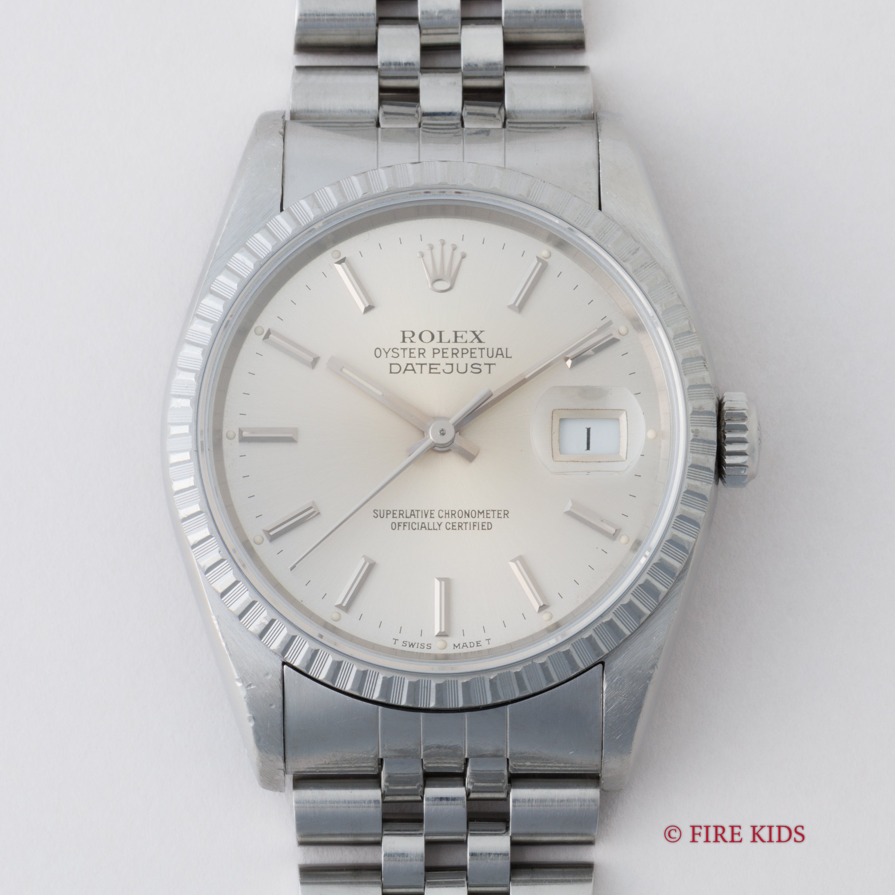 ロレックス デイトジャスト 1991年製 Ref.16220 パティーナダイヤル 純正ジュビリーブレス