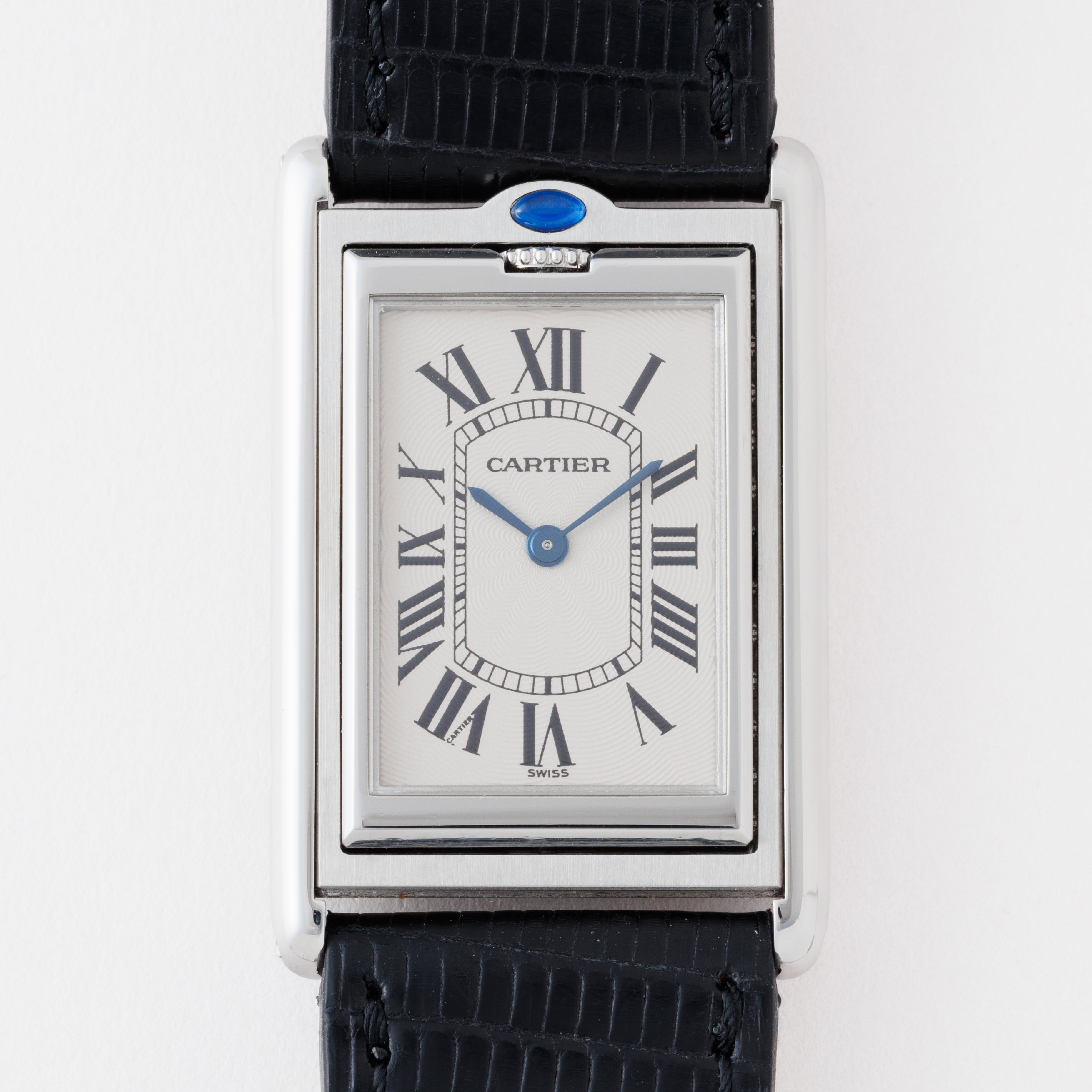 カルティエ タンク バスキュラント 1990年代後半~2000年製 Ref.W1011358 Cal.060 修理明細書、サービスケース付き