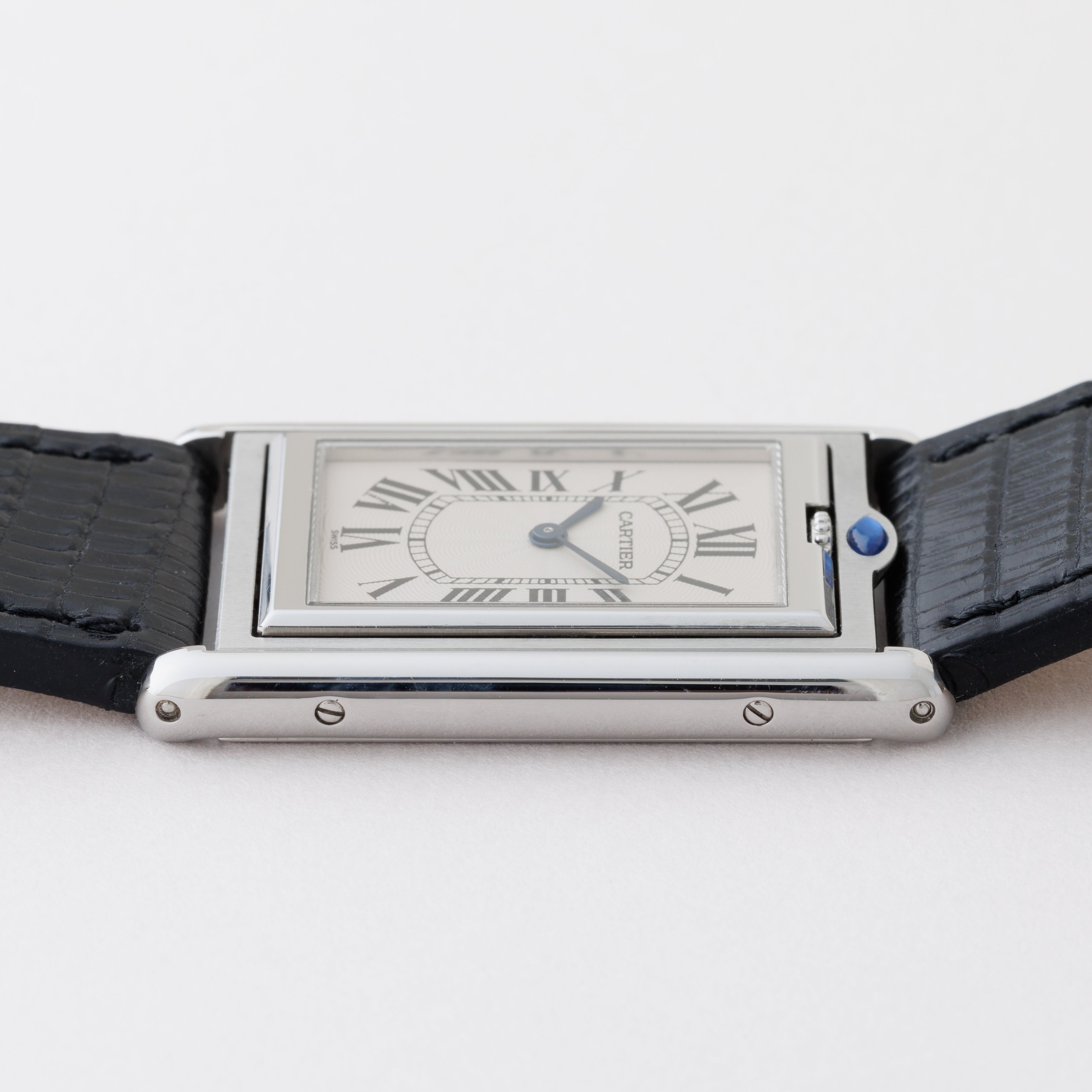 カルティエ タンク バスキュラント 1990年代後半~2000年製 Ref.W1011358 Cal.060 修理明細書、サービスケース付き