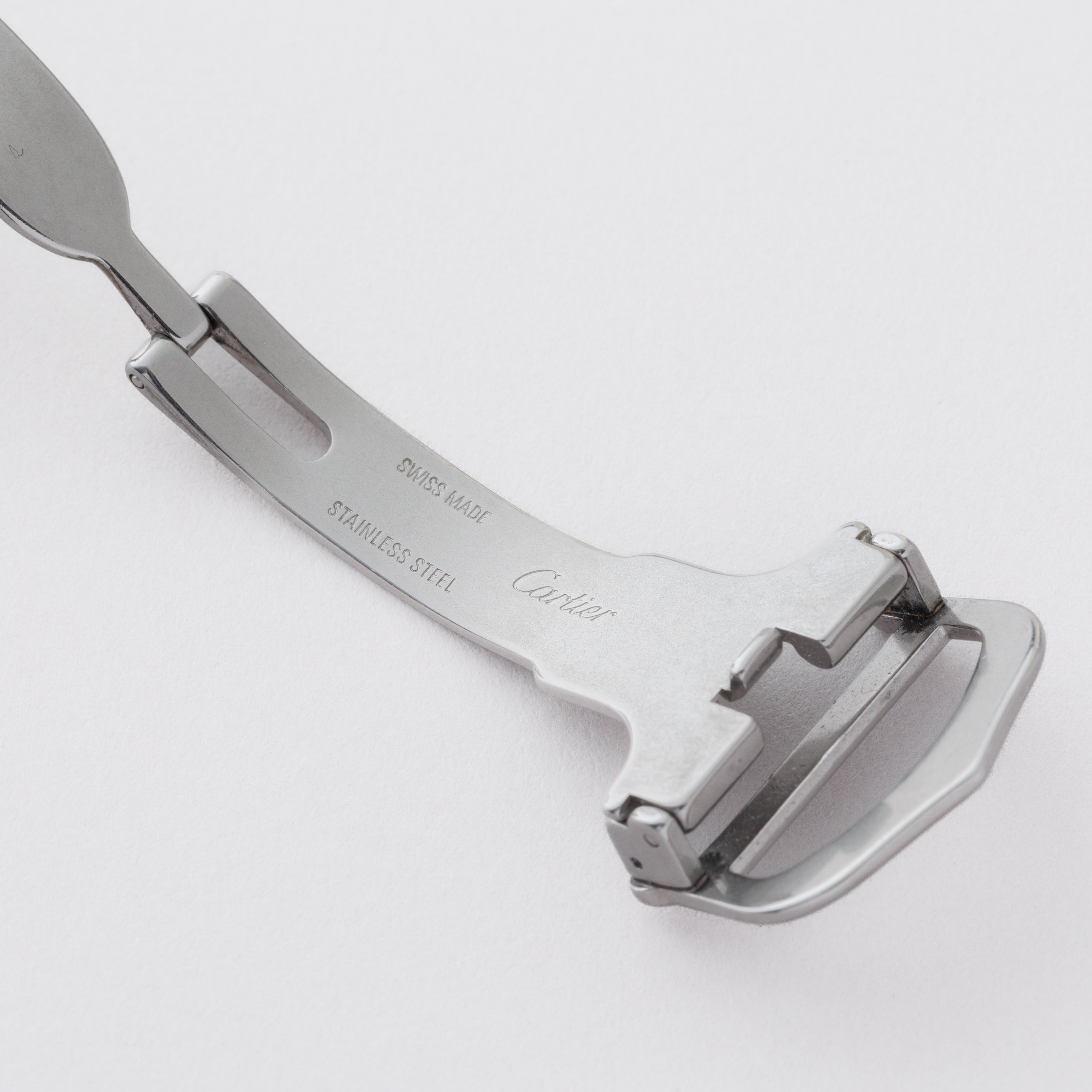 カルティエ タンク バスキュラント 1990年代後半~2000年製 Ref.W1011358 Cal.060 修理明細書、サービスケース付き