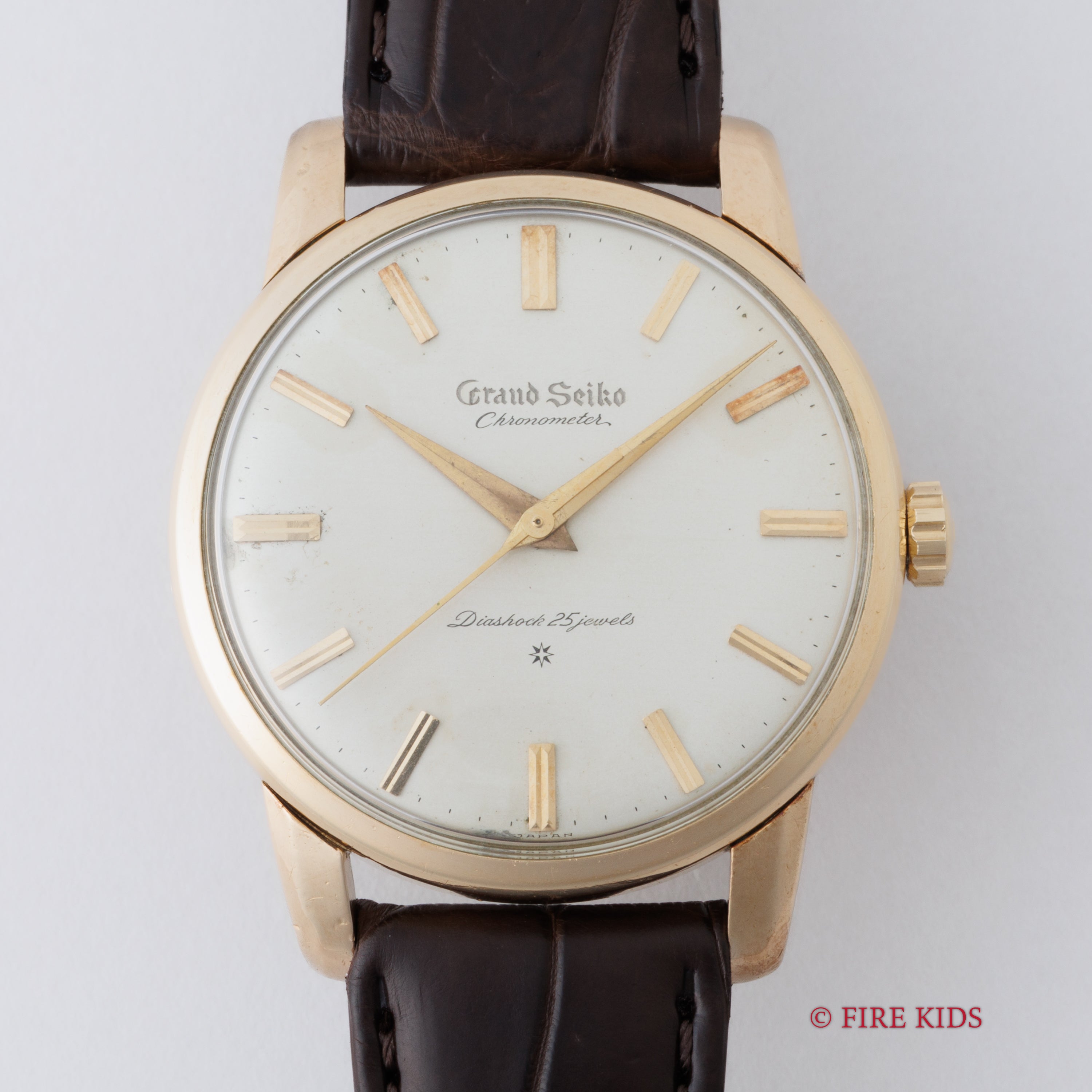 グランドセイコー ファーストモデル 1960年製 Ref.J14070 彫文字盤 Cal.3180