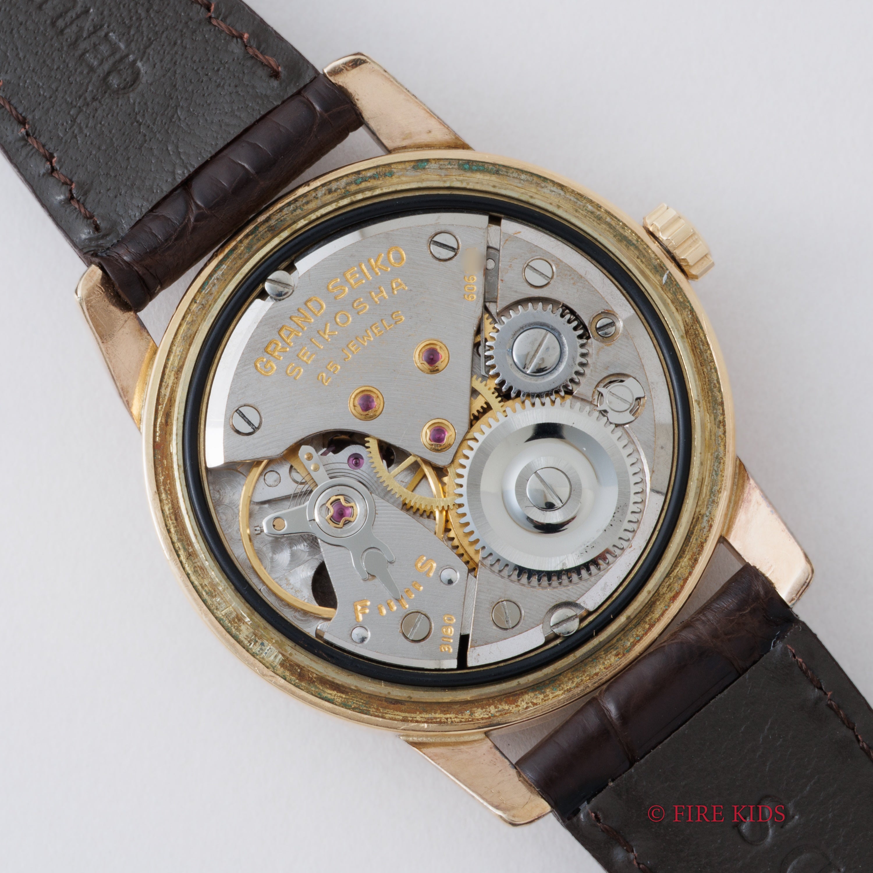 グランドセイコー ファーストモデル 1960年製 Ref.J14070 彫文字盤 Cal.3180