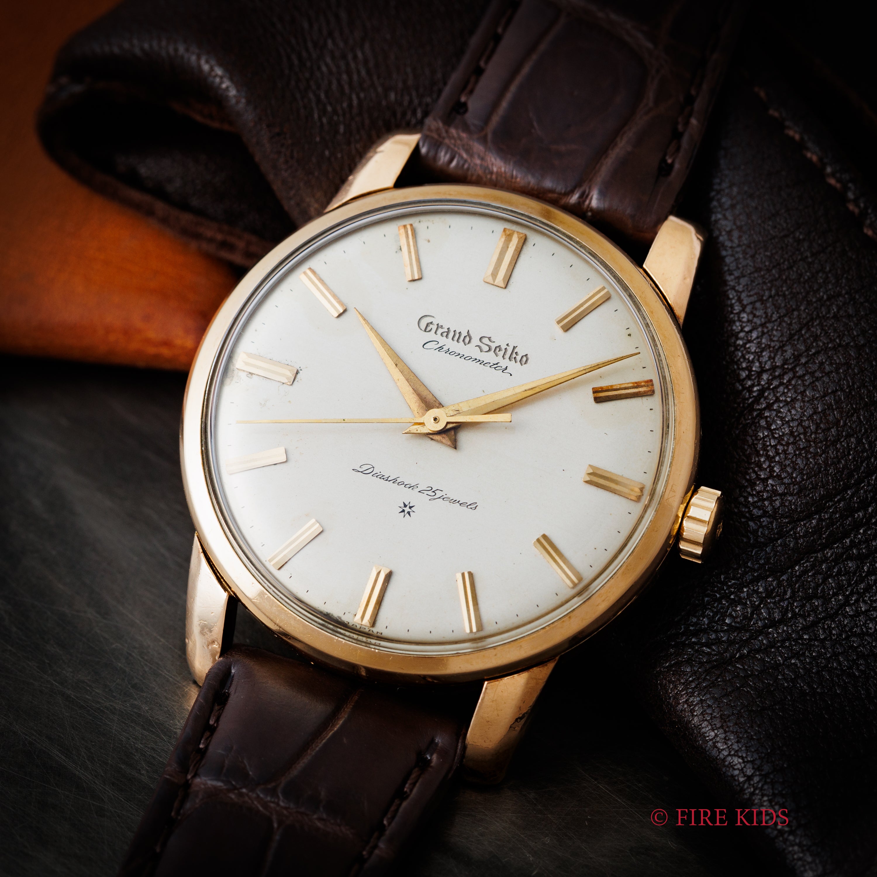 グランドセイコー ファーストモデル 1960年製 Ref.J14070 彫文字盤 Cal.3180