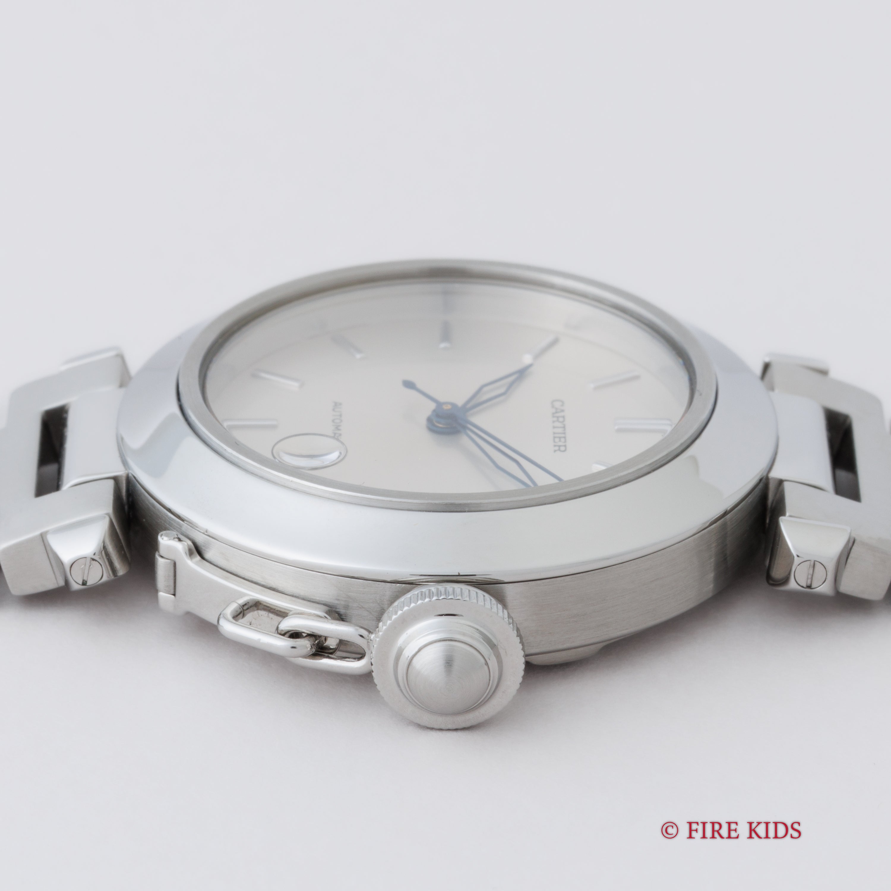 カルティエ パシャC初期型 1990年代製 Ref.2324 シルバーダイヤル 自動巻