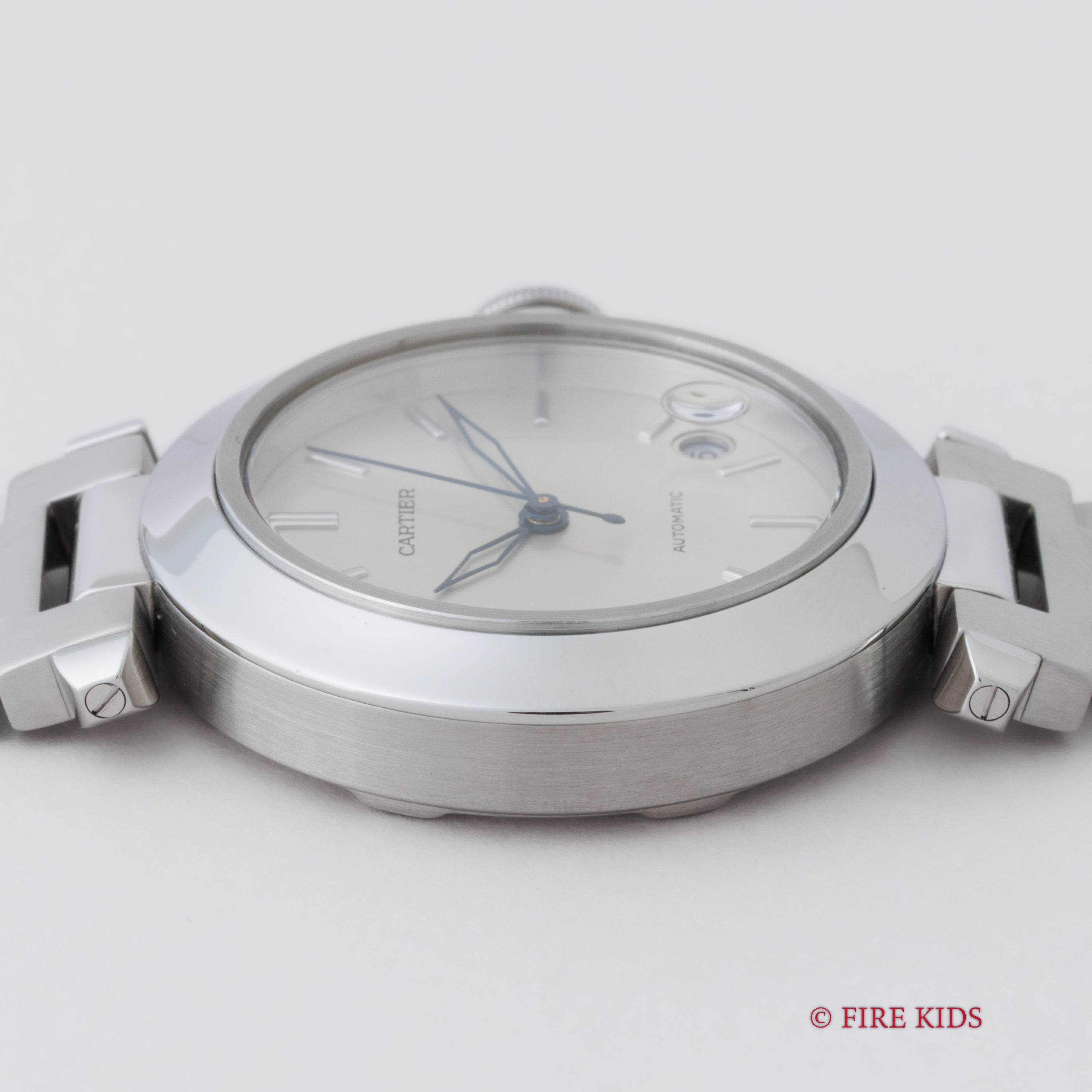 カルティエ パシャC初期型 1990年代製 Ref.2324 シルバーダイヤル 自動巻