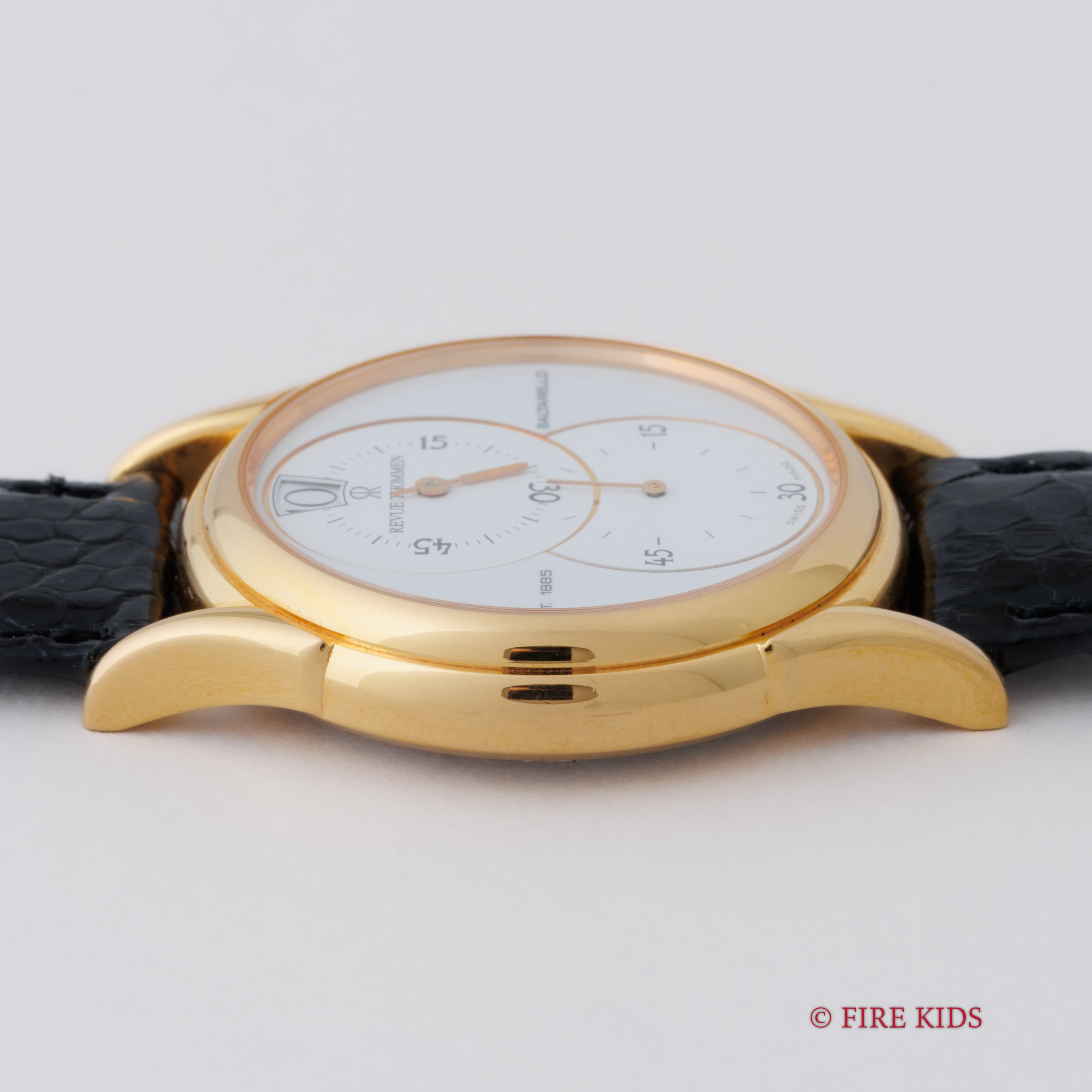 レヴュー・トーメン GT1885 SALTARELLO 1995年頃 ジャンピングアワー レギュレーター 手巻 純正ベルト尾錠