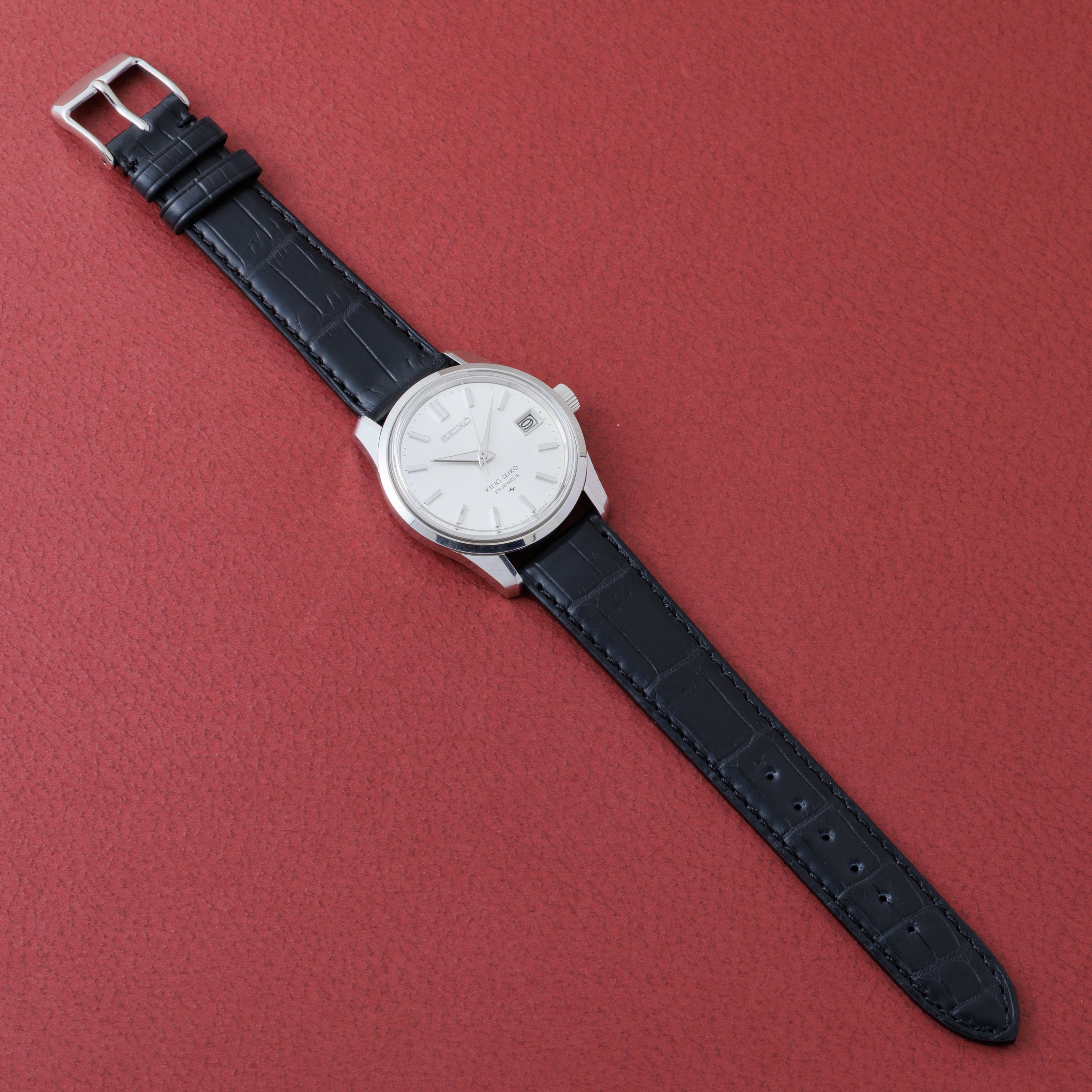 キングセイコーセカンドモデル後期 1968年製 美品 4402-8000 44KS ロービート手巻き