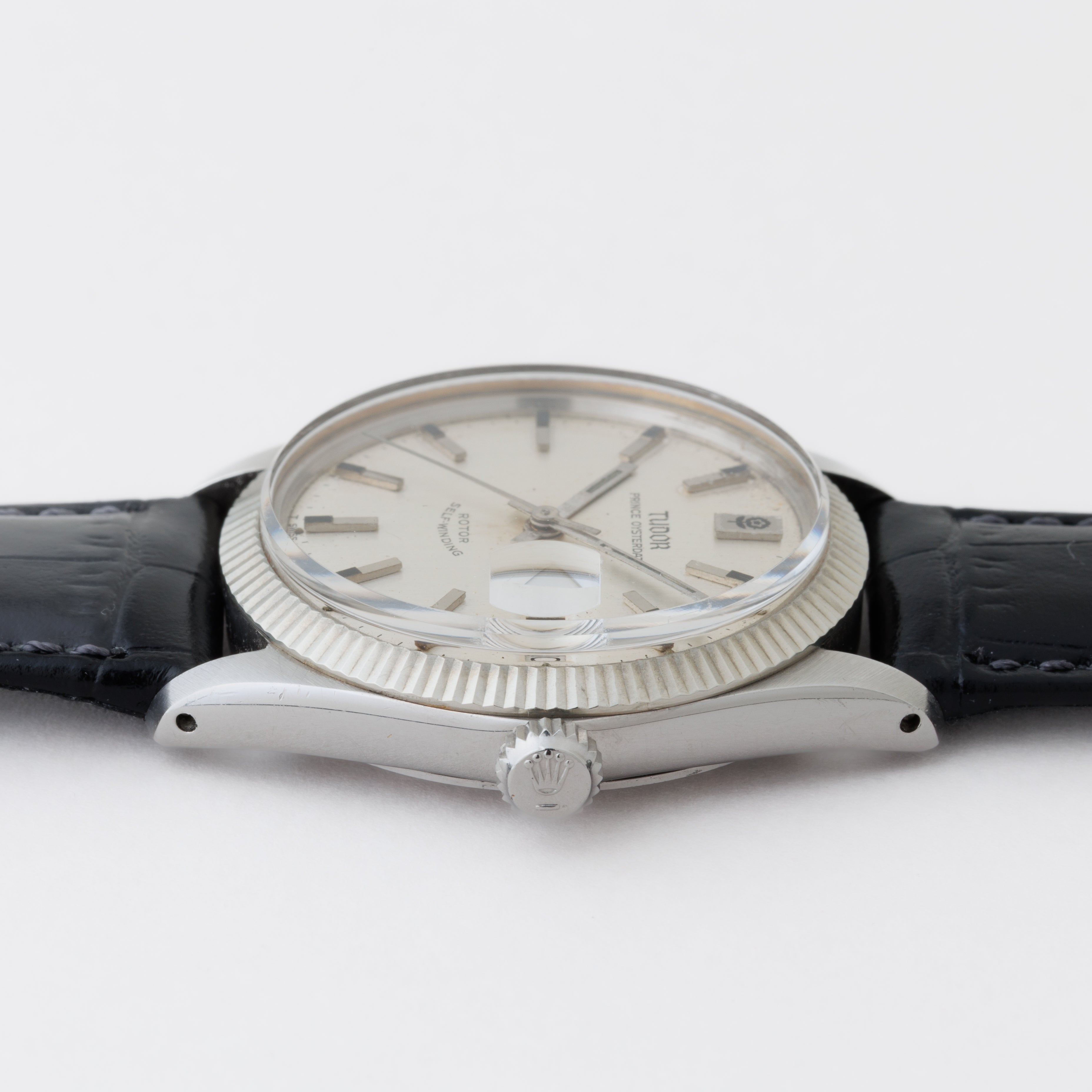 チューダー プリンスオイスターデイト 小薔薇 王冠リューズ 自動巻 フルーテッドベゼル