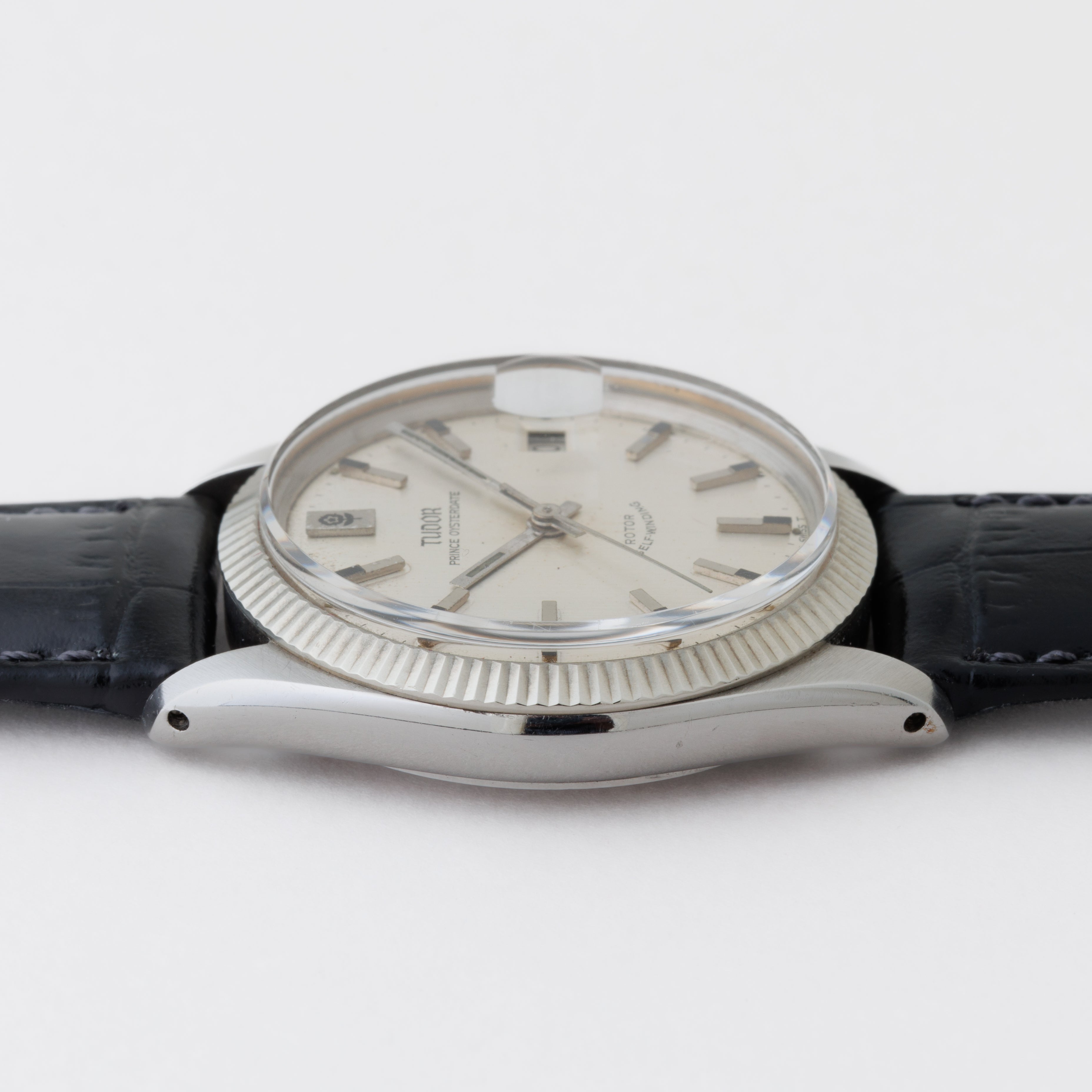 チューダー プリンスオイスターデイト 小薔薇 王冠リューズ 自動巻 フルーテッドベゼル