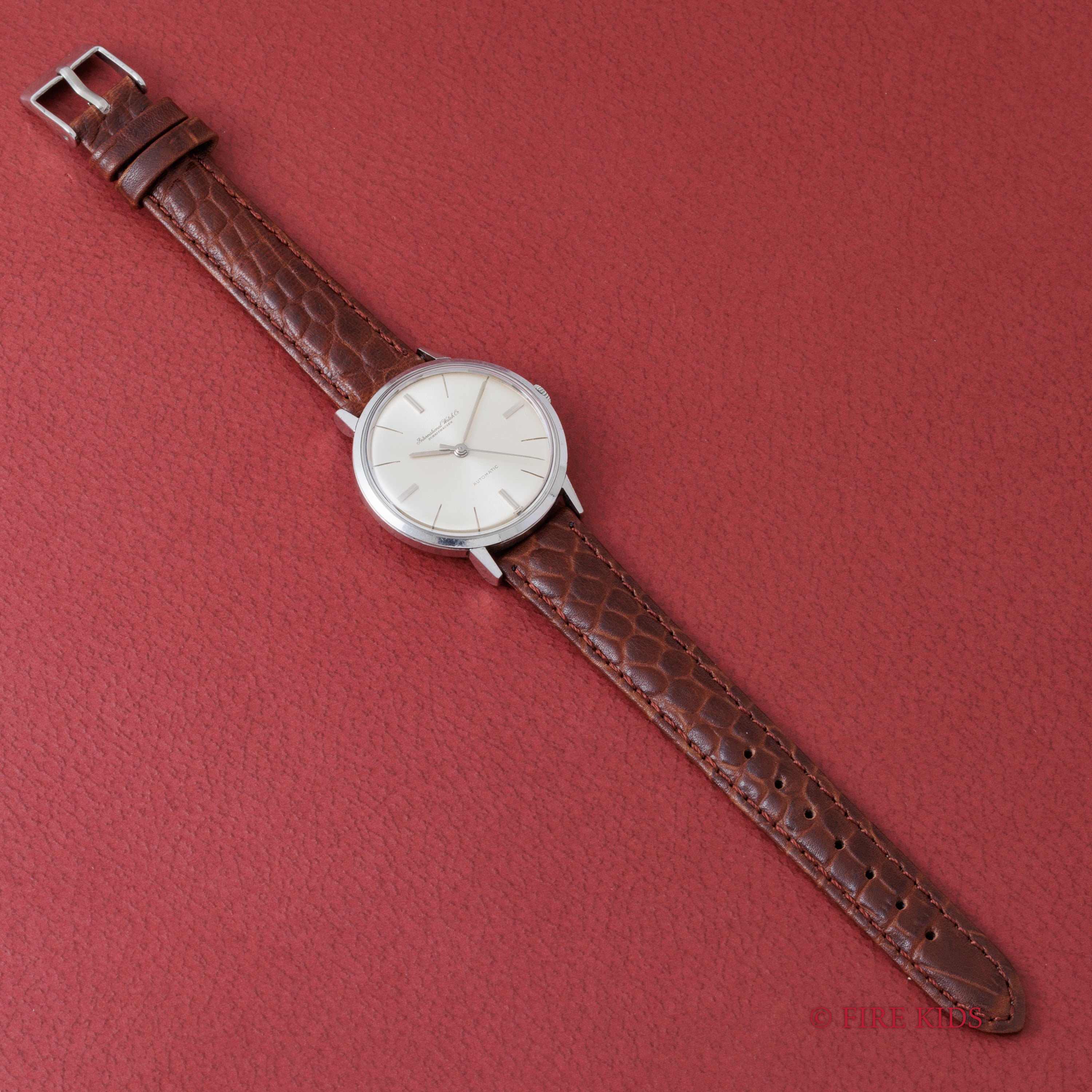 IWC 1963年製 ラウンドケース Ref.603A ペラトン式自動巻 Cal.853 ノンデイト お魚リューズ