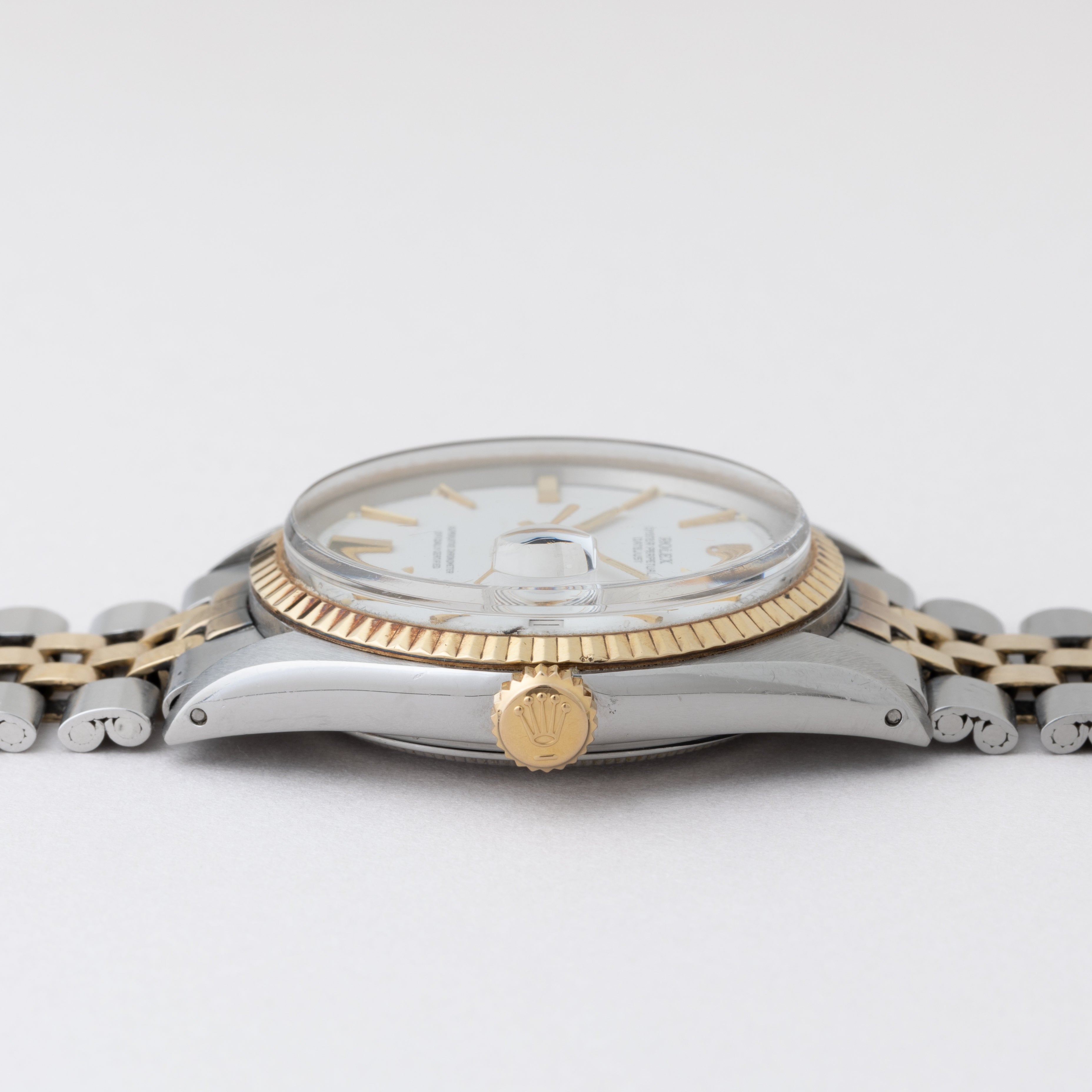 ロレックス デイトジャスト コンビ 1970年製 Ref.1601 ホワイトダイヤル