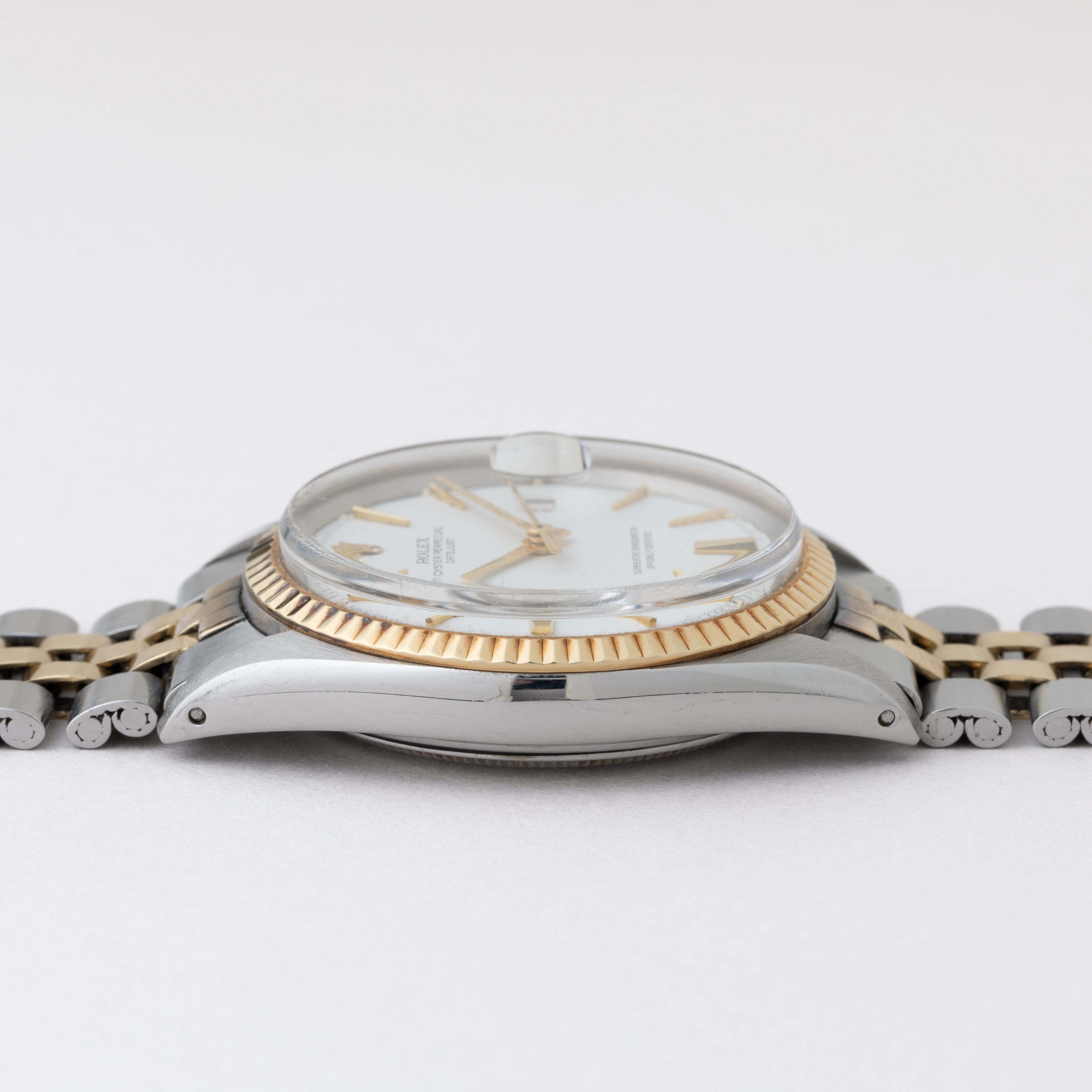 ロレックス デイトジャスト コンビ 1970年製 Ref.1601 ホワイトダイヤル