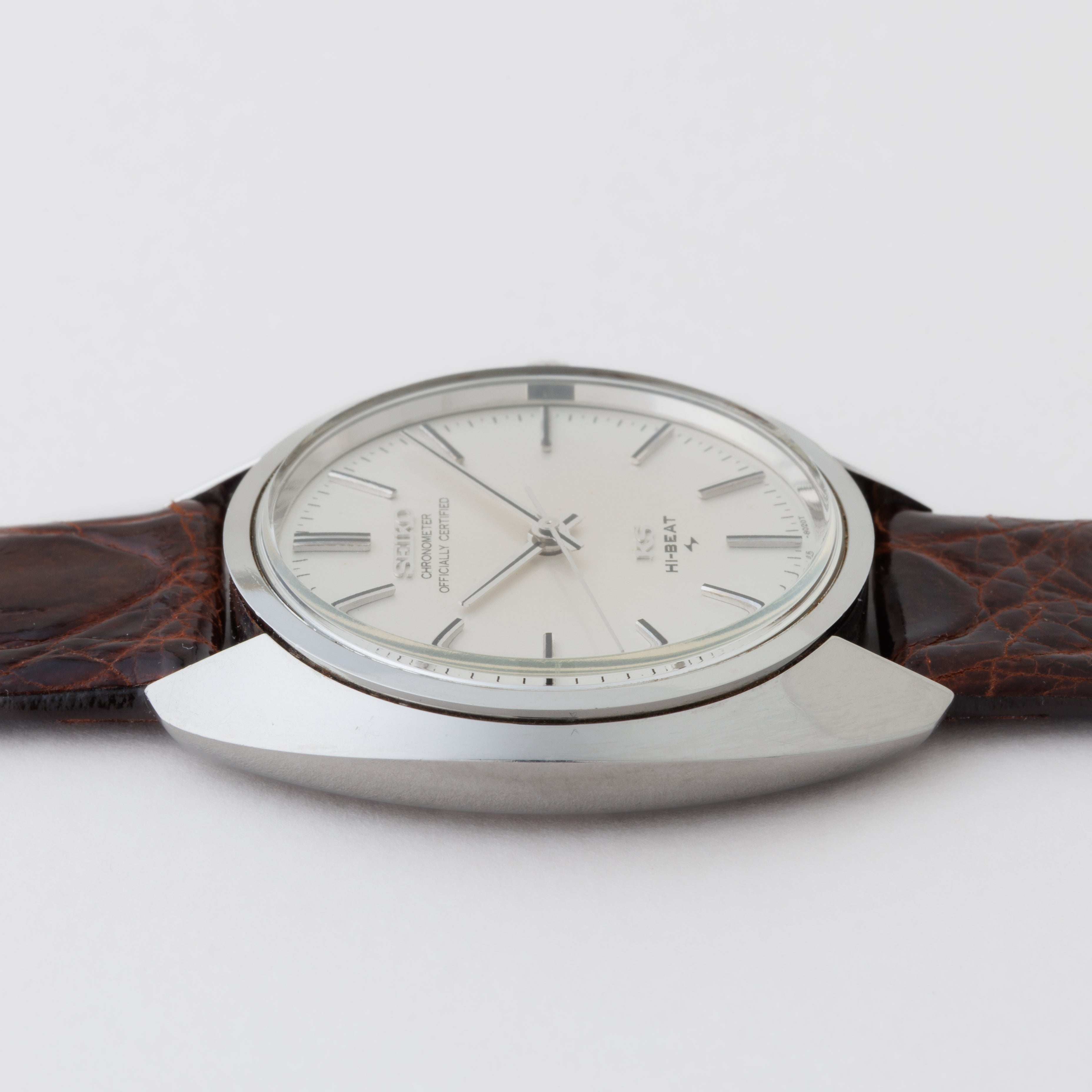 キングセイコー クロノメーター 10振動手巻き 45KS 1970年製 Ref.45-8010 純正KS尾錠付き