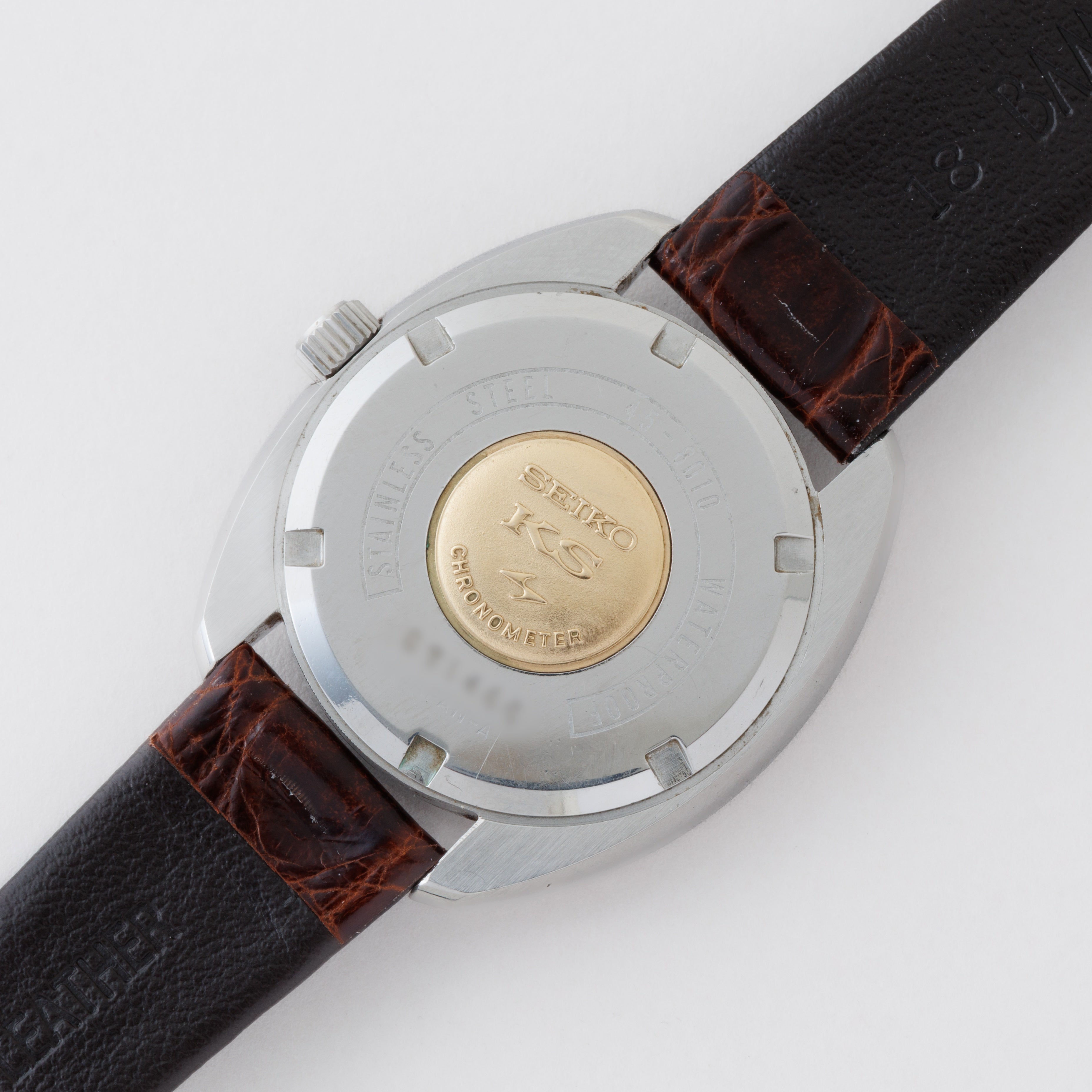 キングセイコー クロノメーター 10振動手巻き 45KS 1970年製 Ref.45-8010 純正KS尾錠付き