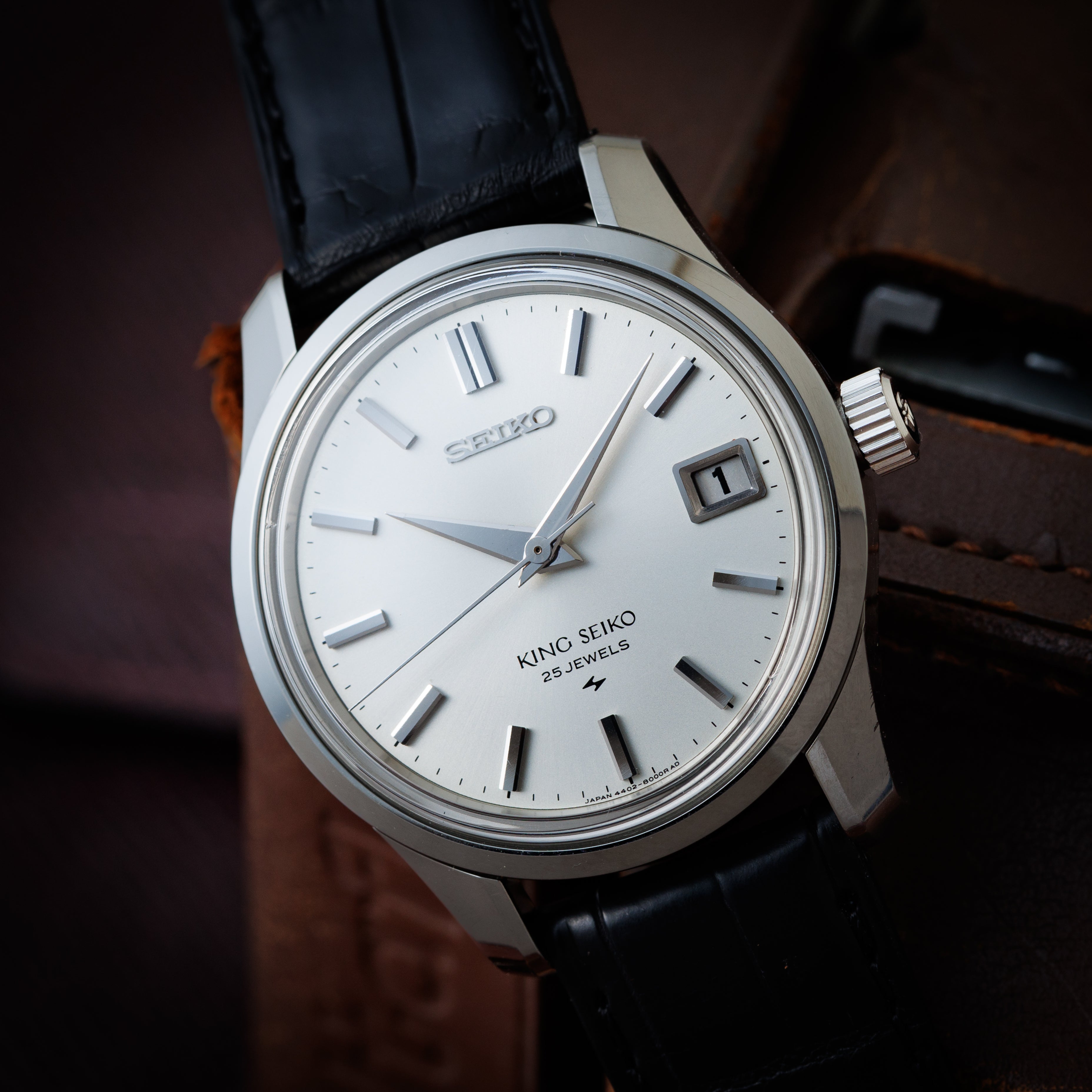 キングセイコーセカンドモデル後期 1968年製 美品 4402-8000 44KS ロービート手巻き