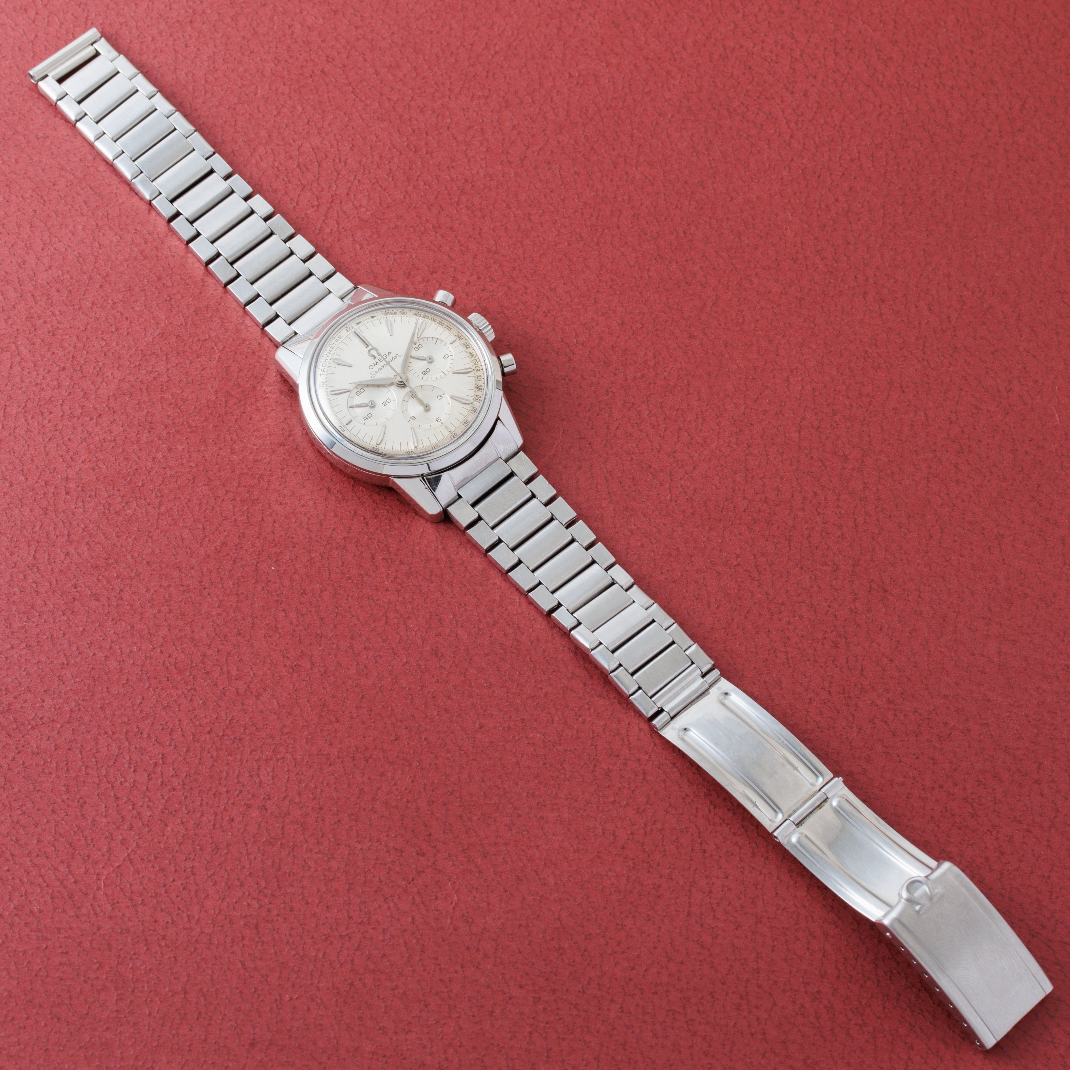 オメガ シーマスタークロノグラフ 1962年製 Ref.105.001 ブレス付き