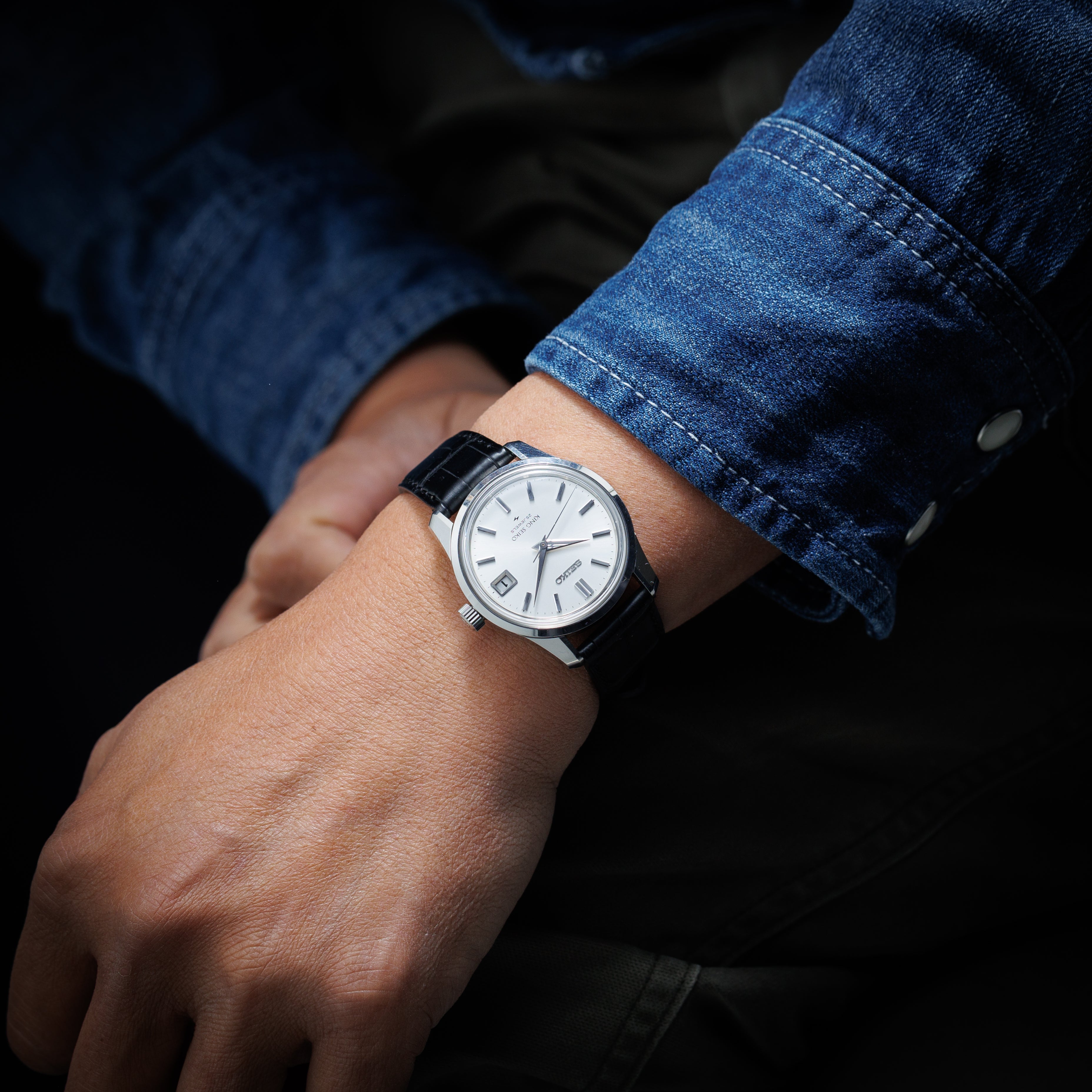 キングセイコーセカンドモデル後期 1968年製 美品 4402-8000 44KS ロービート手巻き