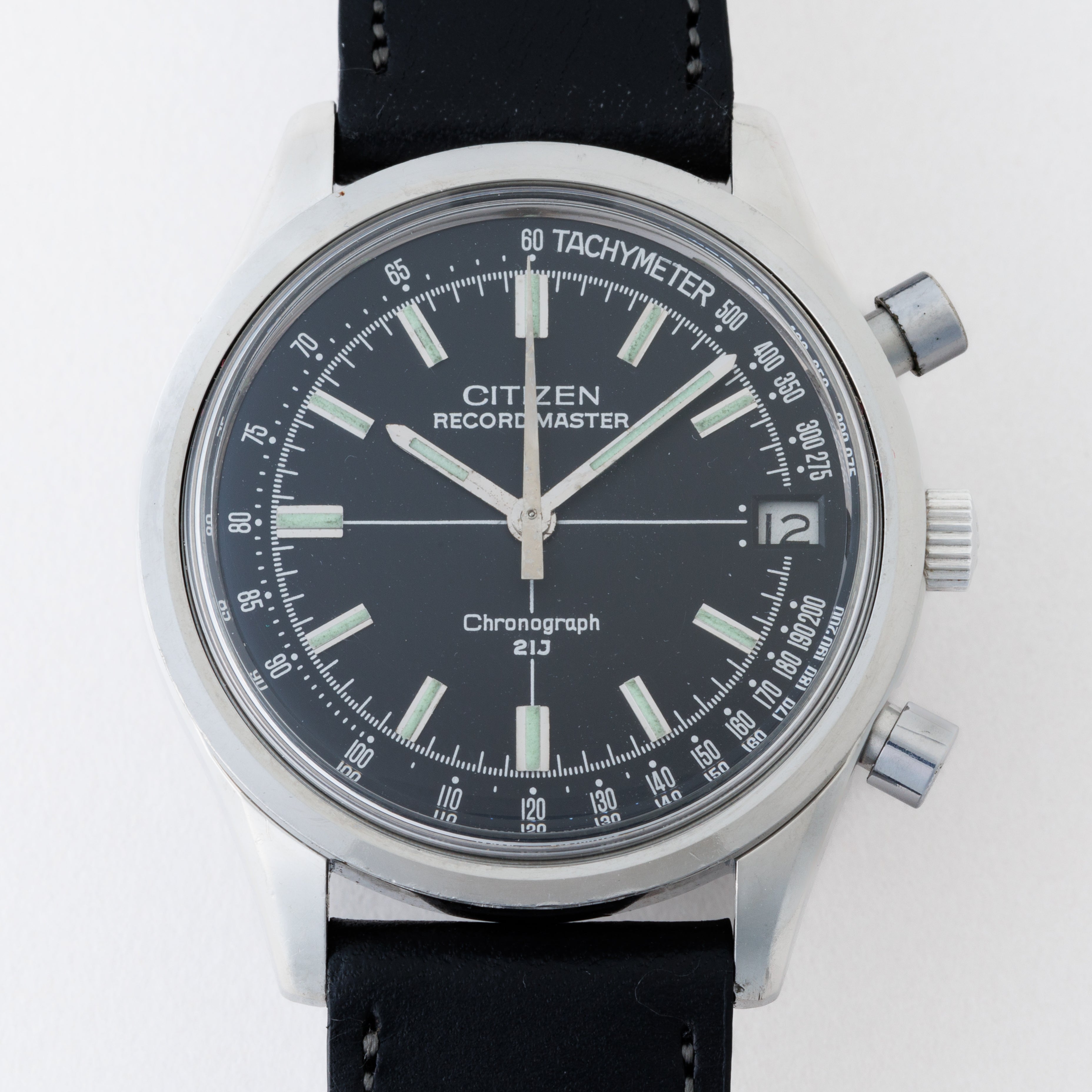 シチズン レコードマスター クロノグラフ 1972年製 Ref.4-570014Y 手巻き