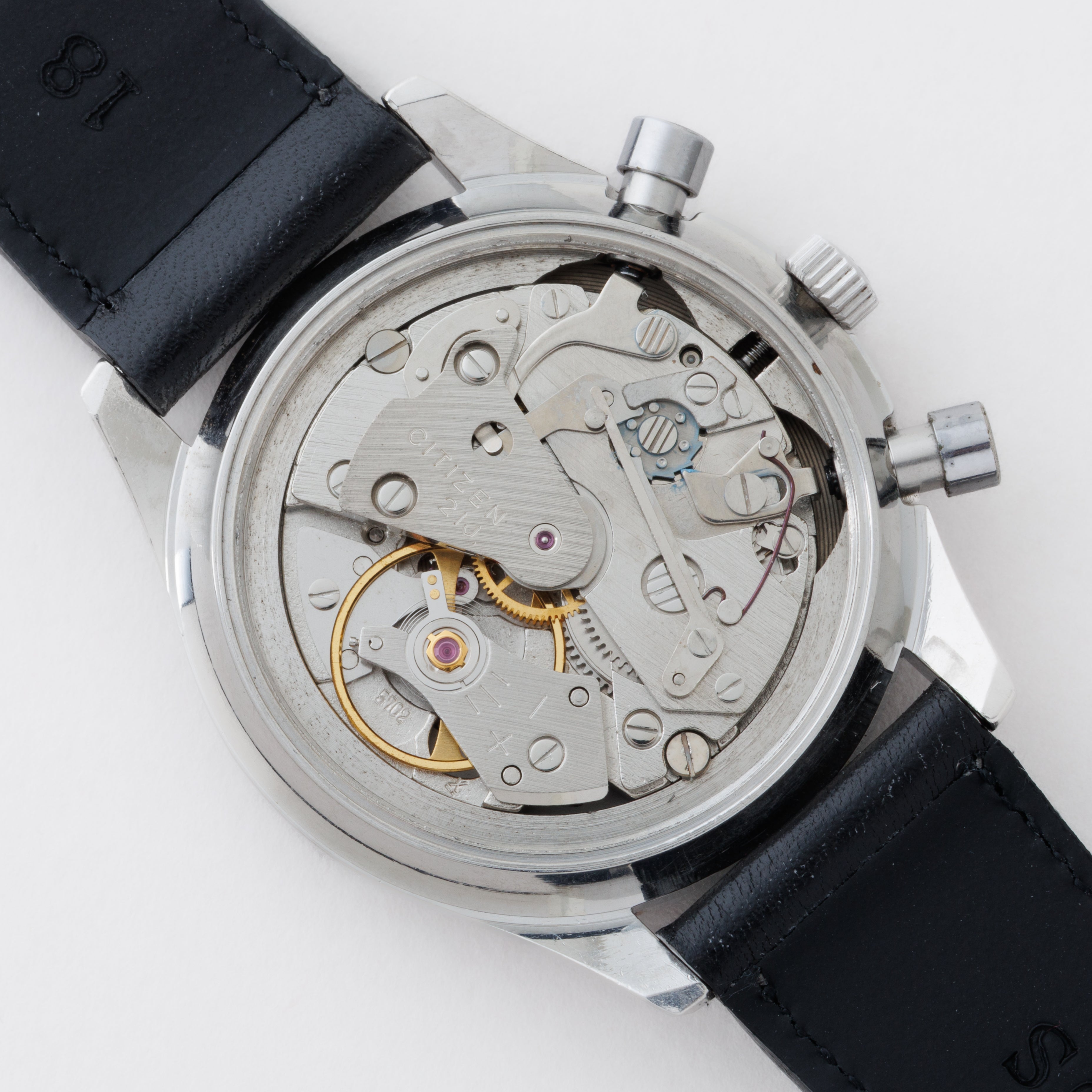 シチズン レコードマスター クロノグラフ 1972年製 Ref.4-570014Y 手巻き