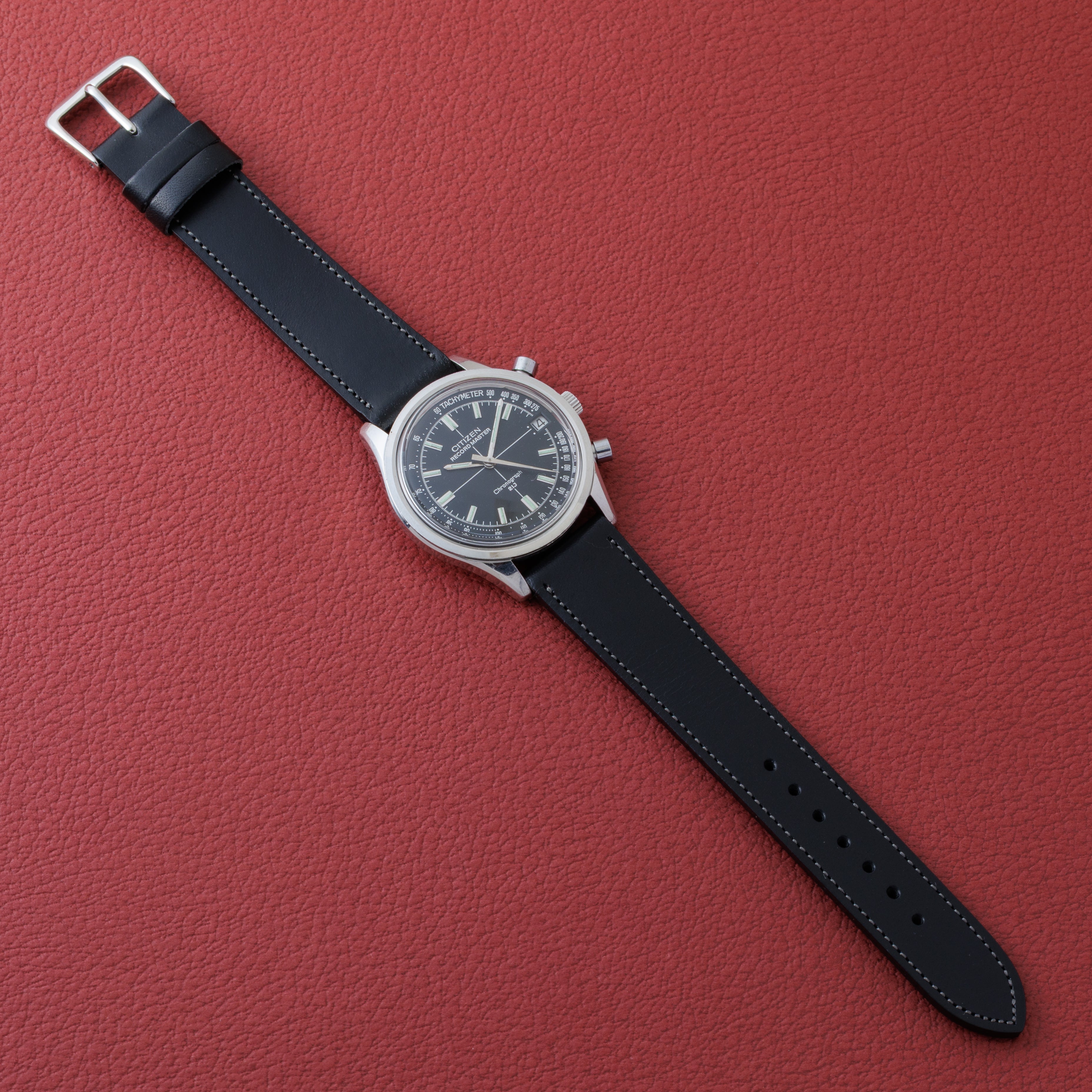 シチズン レコードマスター クロノグラフ 1972年製 Ref.4-570014Y 手巻き