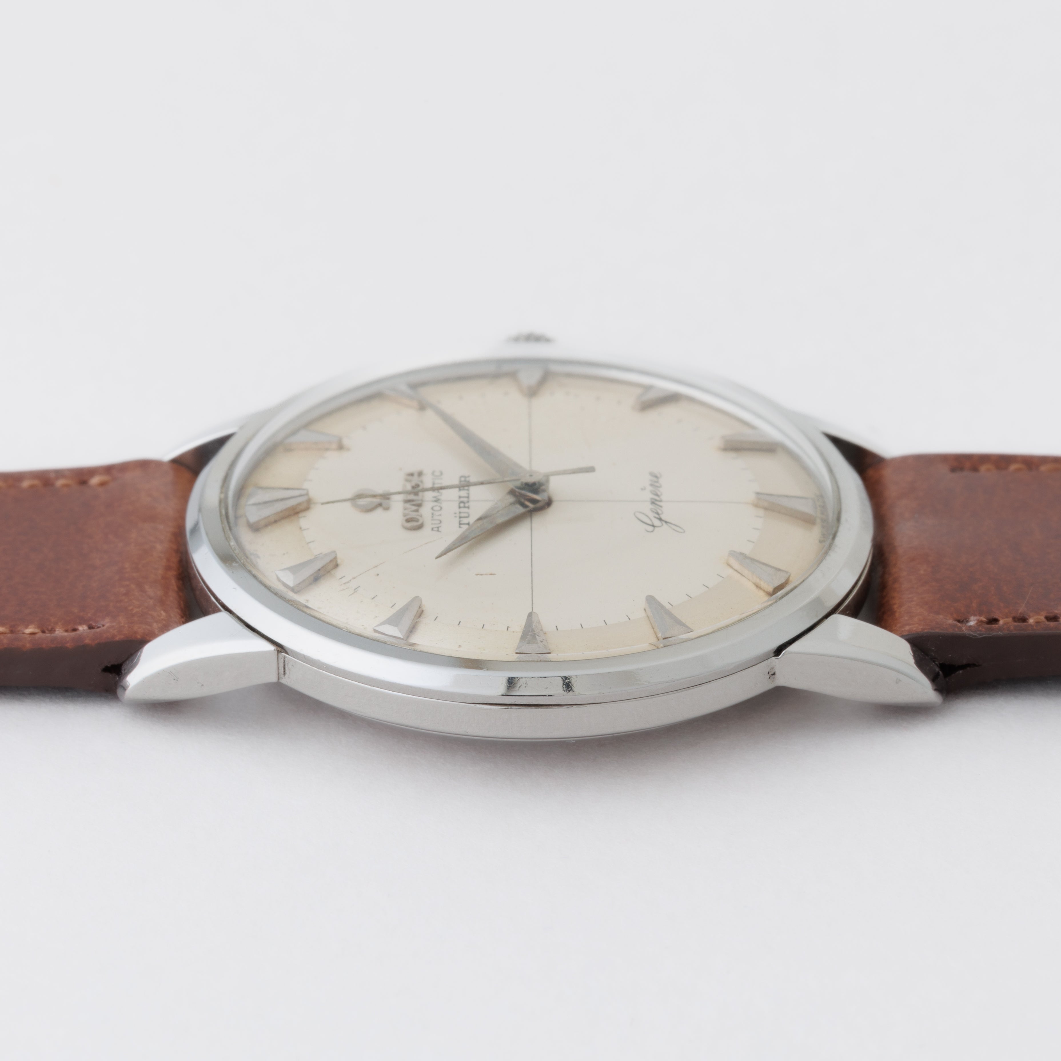 オメガ 筆記体ジュネーブ 自動巻 Cal.552 1959年製 ツートンダイヤル