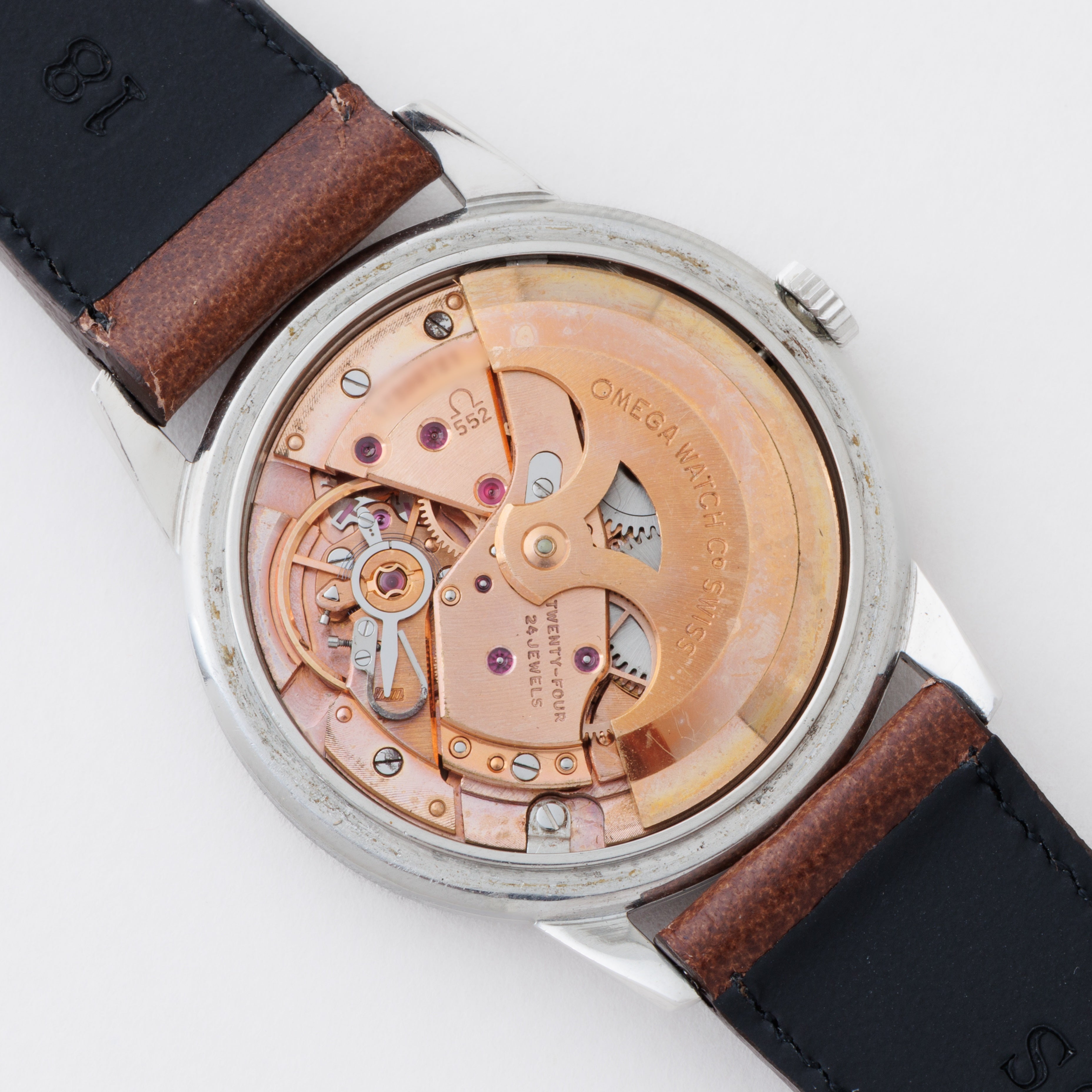 オメガ 筆記体ジュネーブ 自動巻 Cal.552 1959年製 ツートンダイヤル