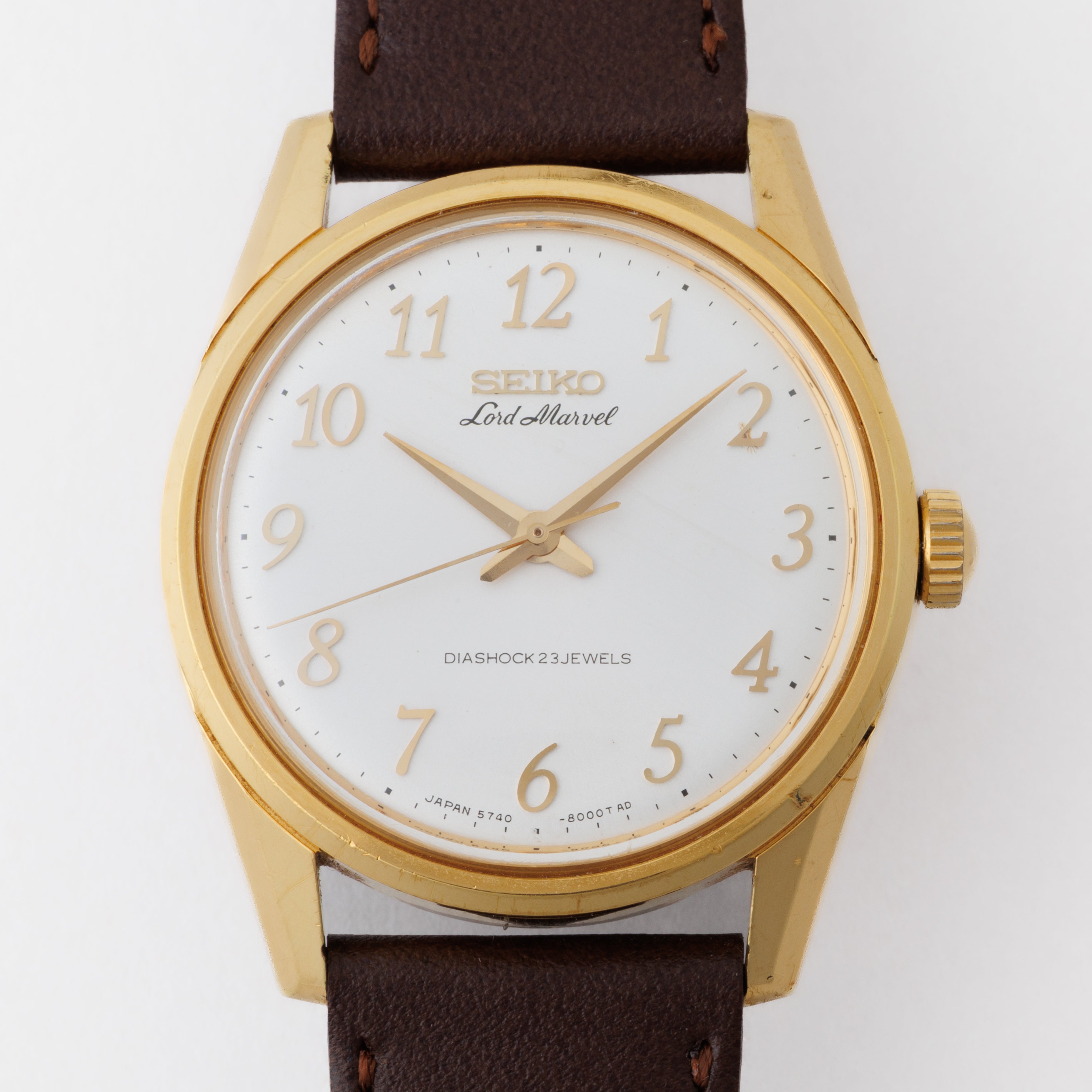 セイコー ロードマーベル SGPケース 全アラビアダイヤル ロービート手巻