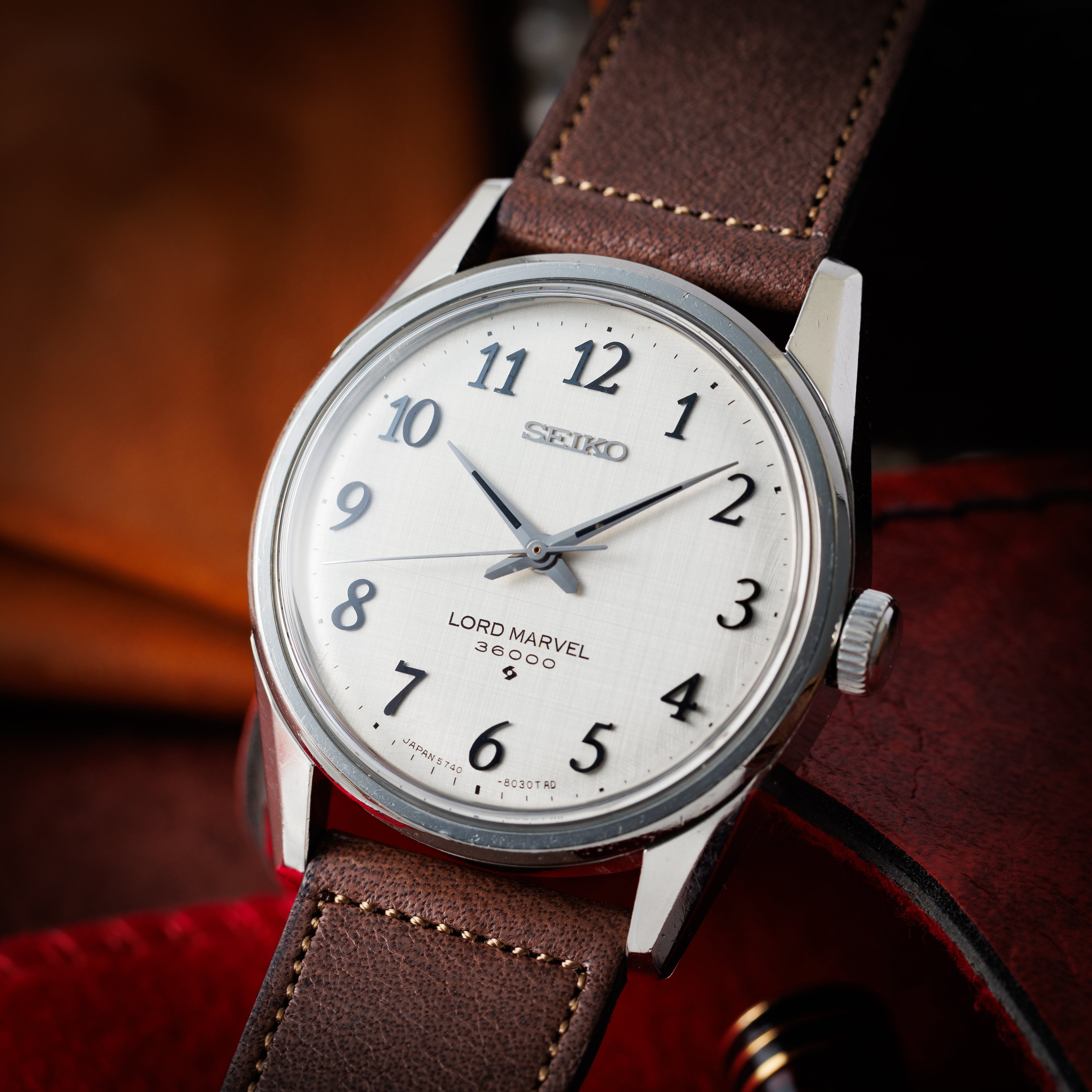 セイコー ロードマーベル 36000 1969年製 手巻き 10振動 Ref.5740-8000 全アラビアダイヤル