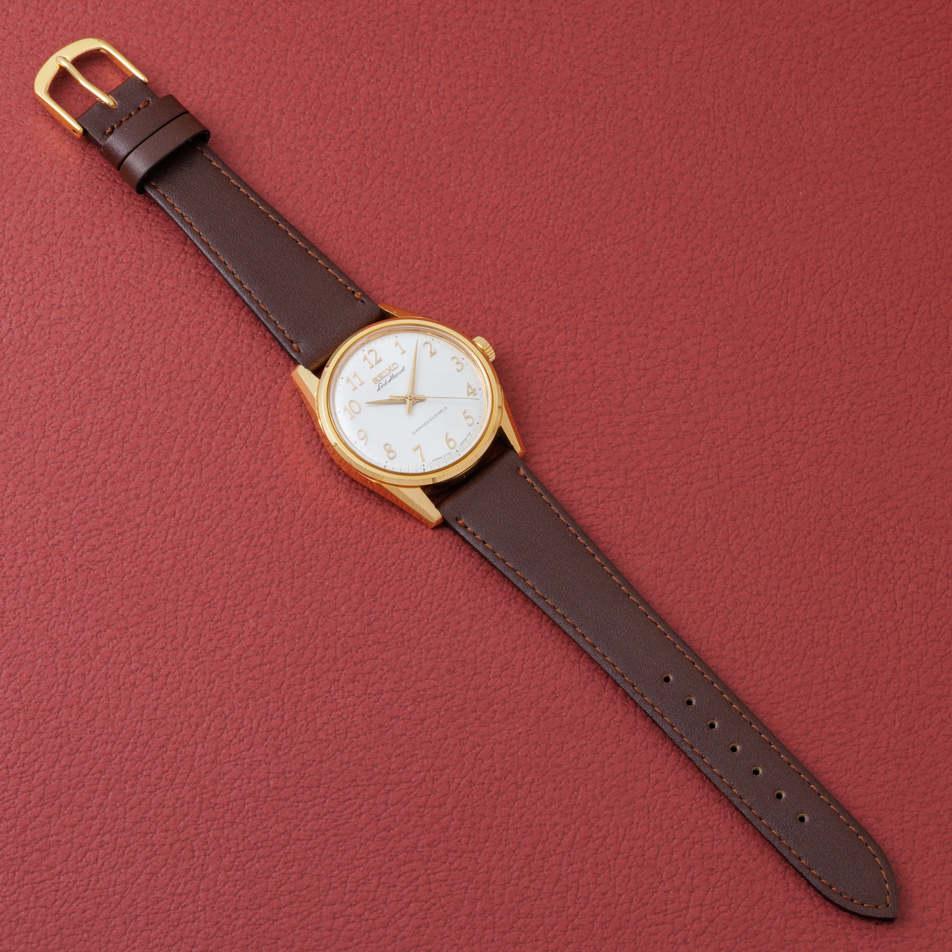 セイコー ロードマーベル SGPケース 全アラビアダイヤル ロービート手巻