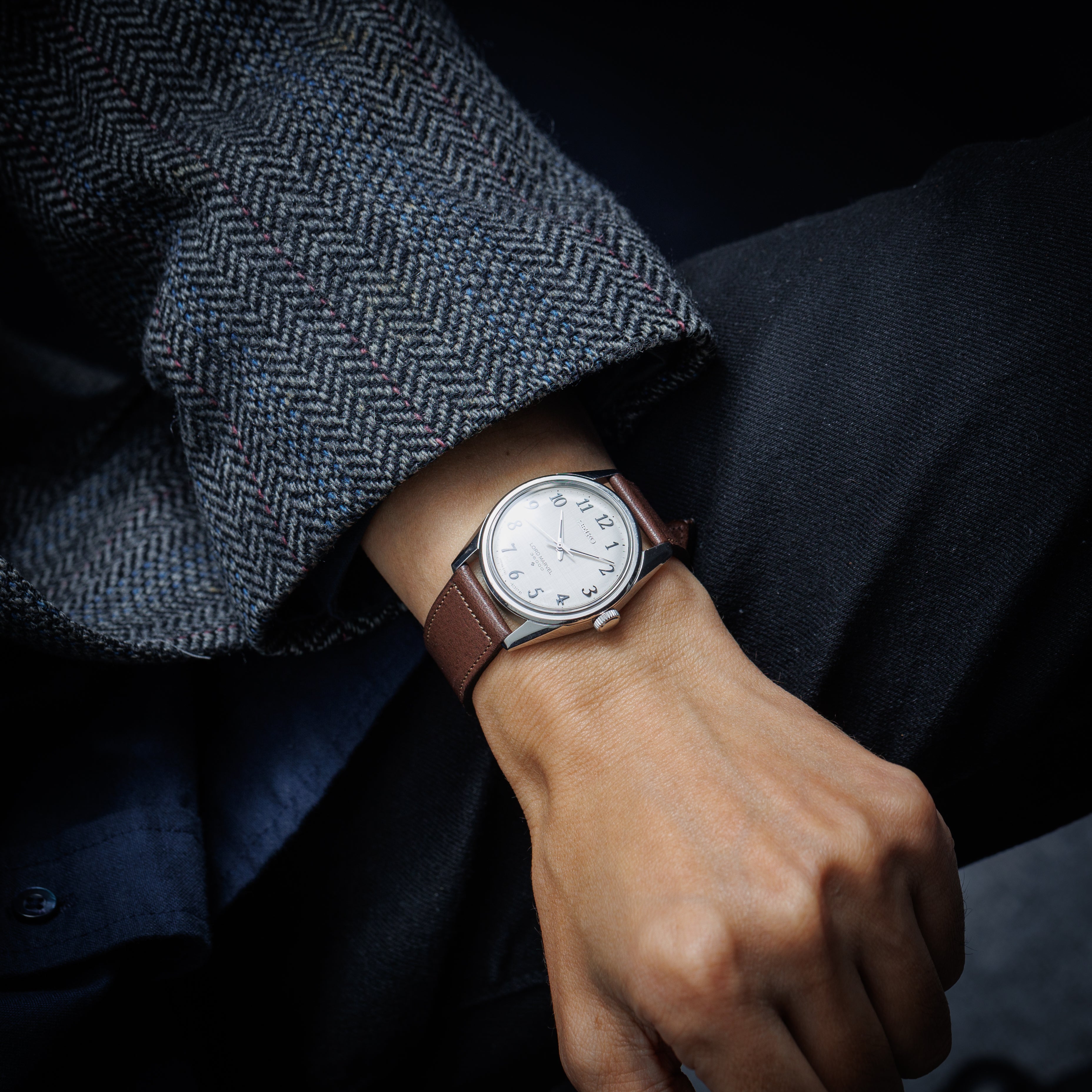 セイコー ロードマーベル 36000 1969年製 手巻き 10振動 Ref.5740-8000 全アラビアダイヤル