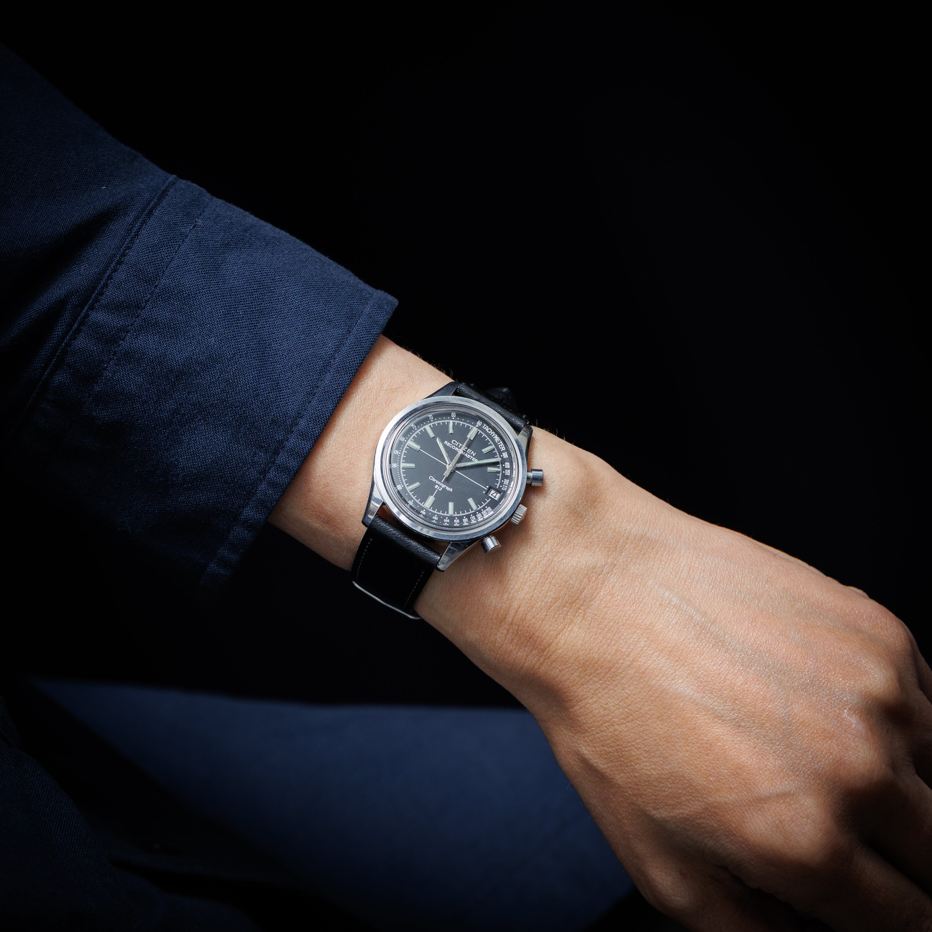 シチズン レコードマスター クロノグラフ 1972年製 Ref.4-570014Y 手巻き