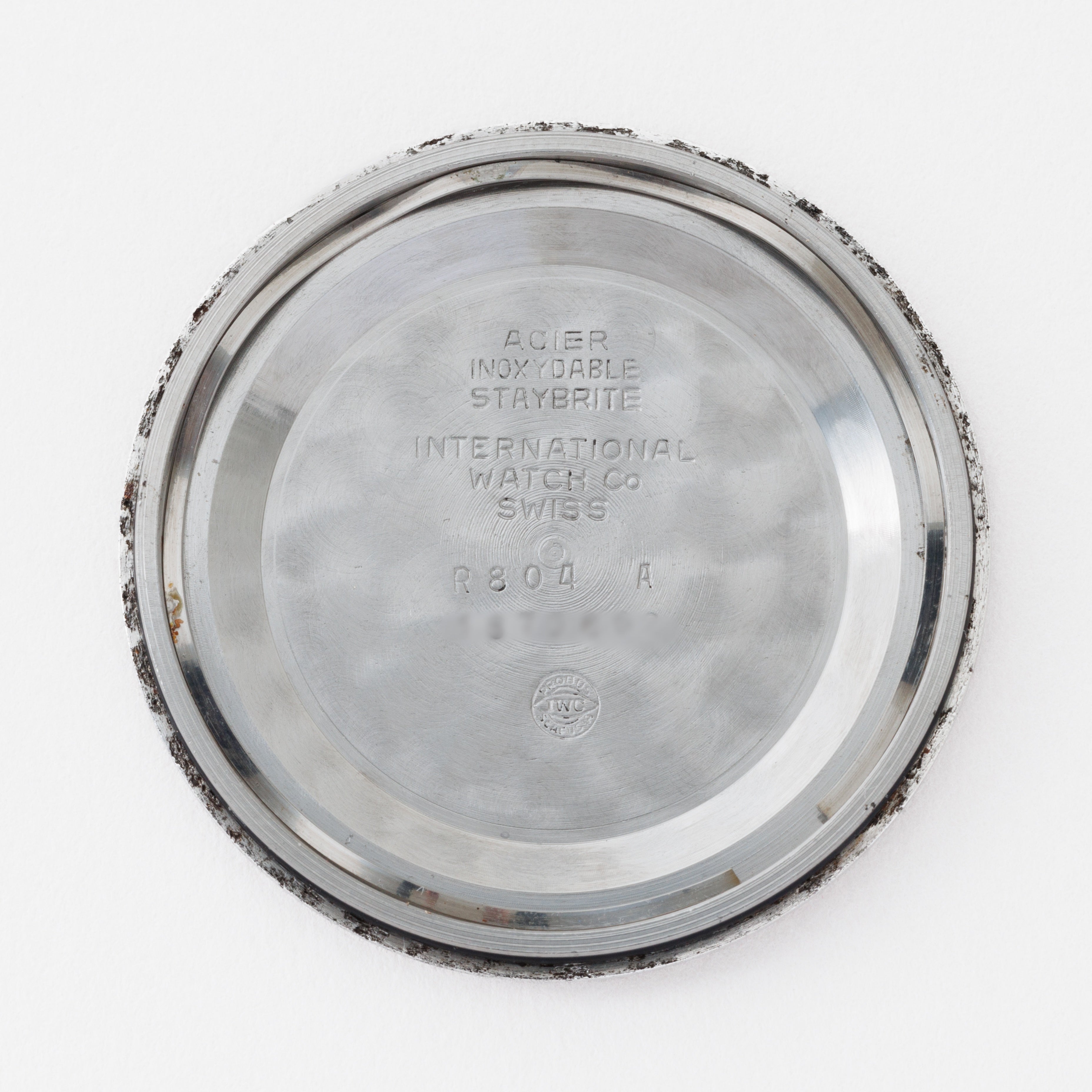 IWC ラウンド オートマチック 1967年製 R804A Cal.8541 純正GFブレス