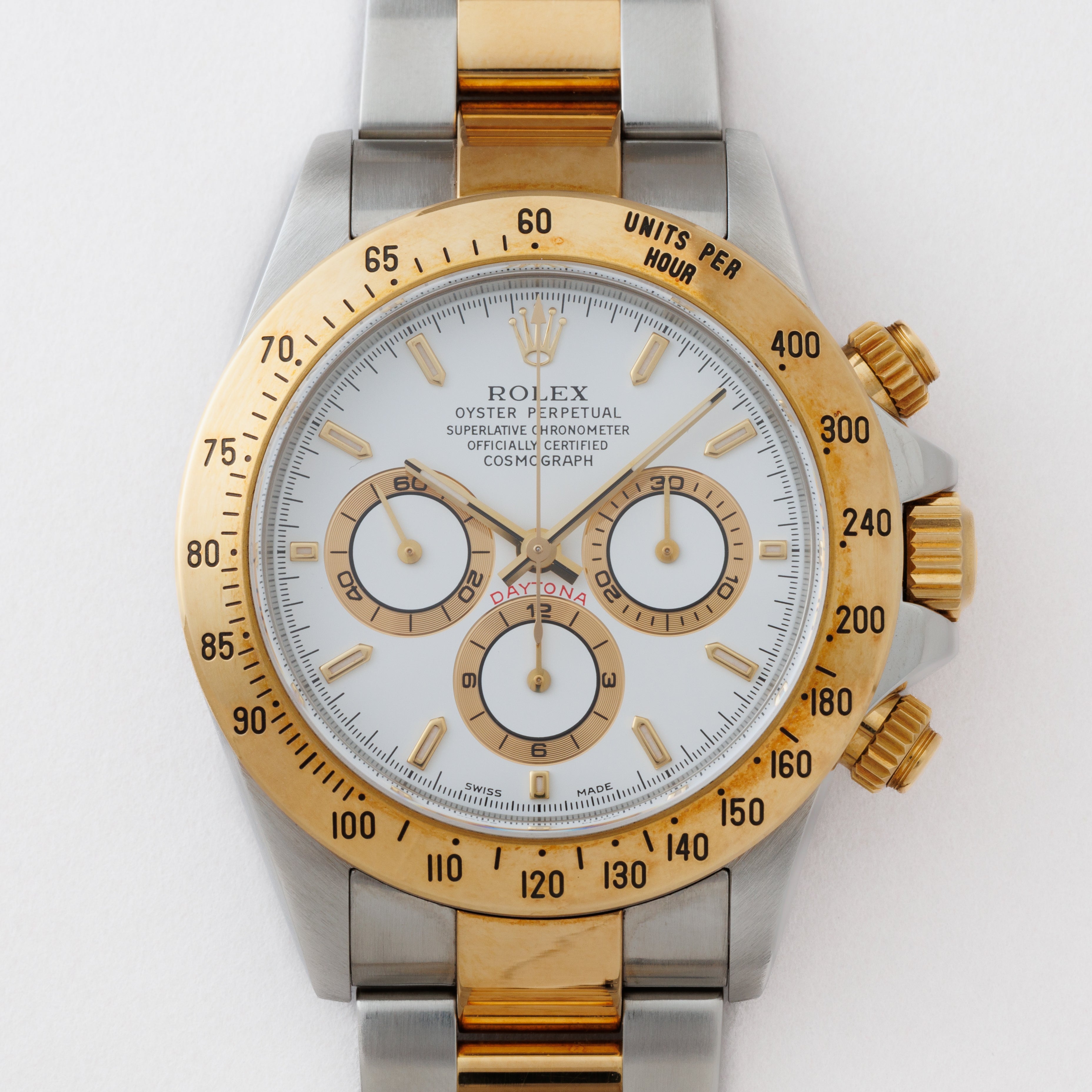 ロレックス コスモグラフ デイトナ コンビ 白文字盤 Ref.16523 1998年~1999年製