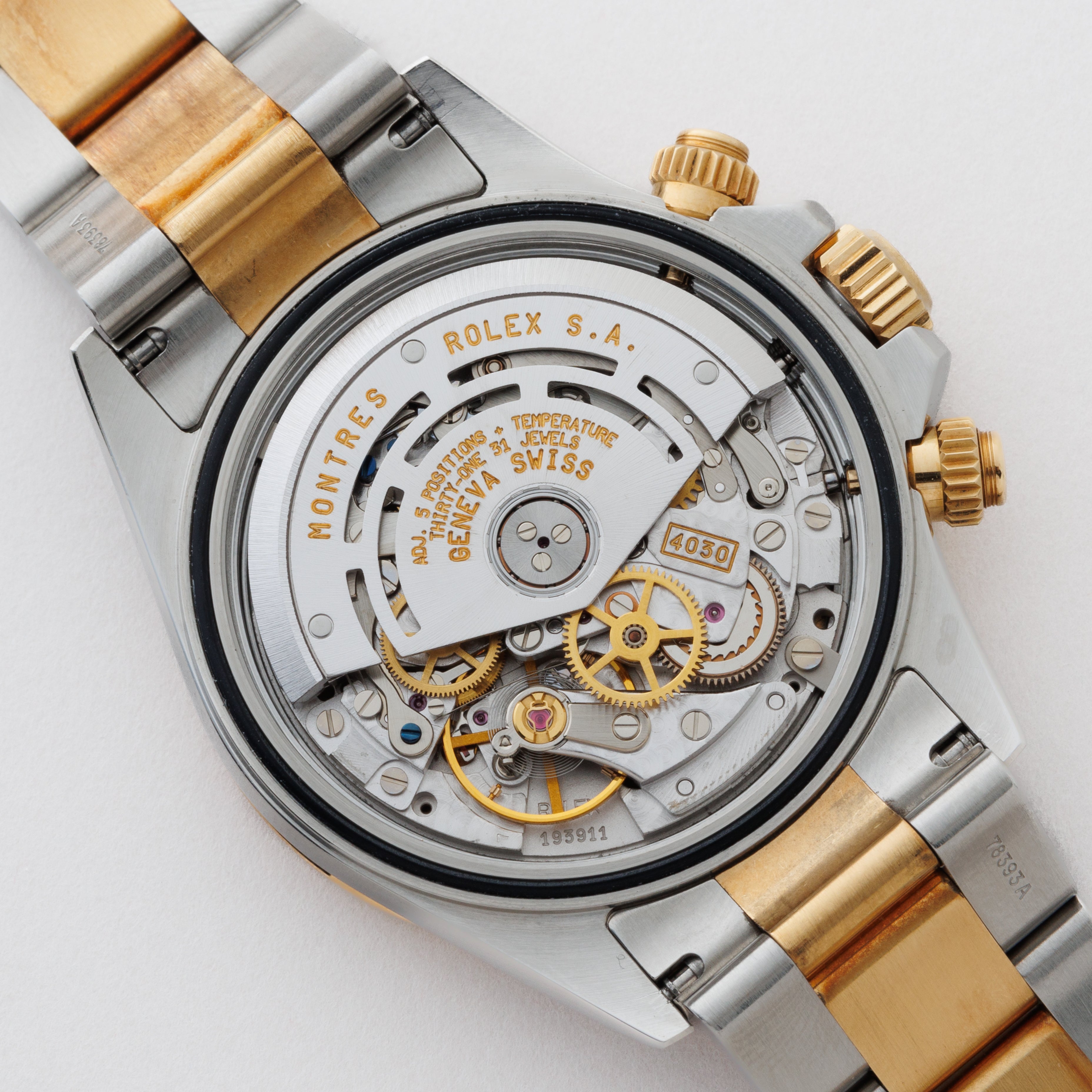 ロレックス コスモグラフ デイトナ コンビ 白文字盤 Ref.16523 1998年~1999年製