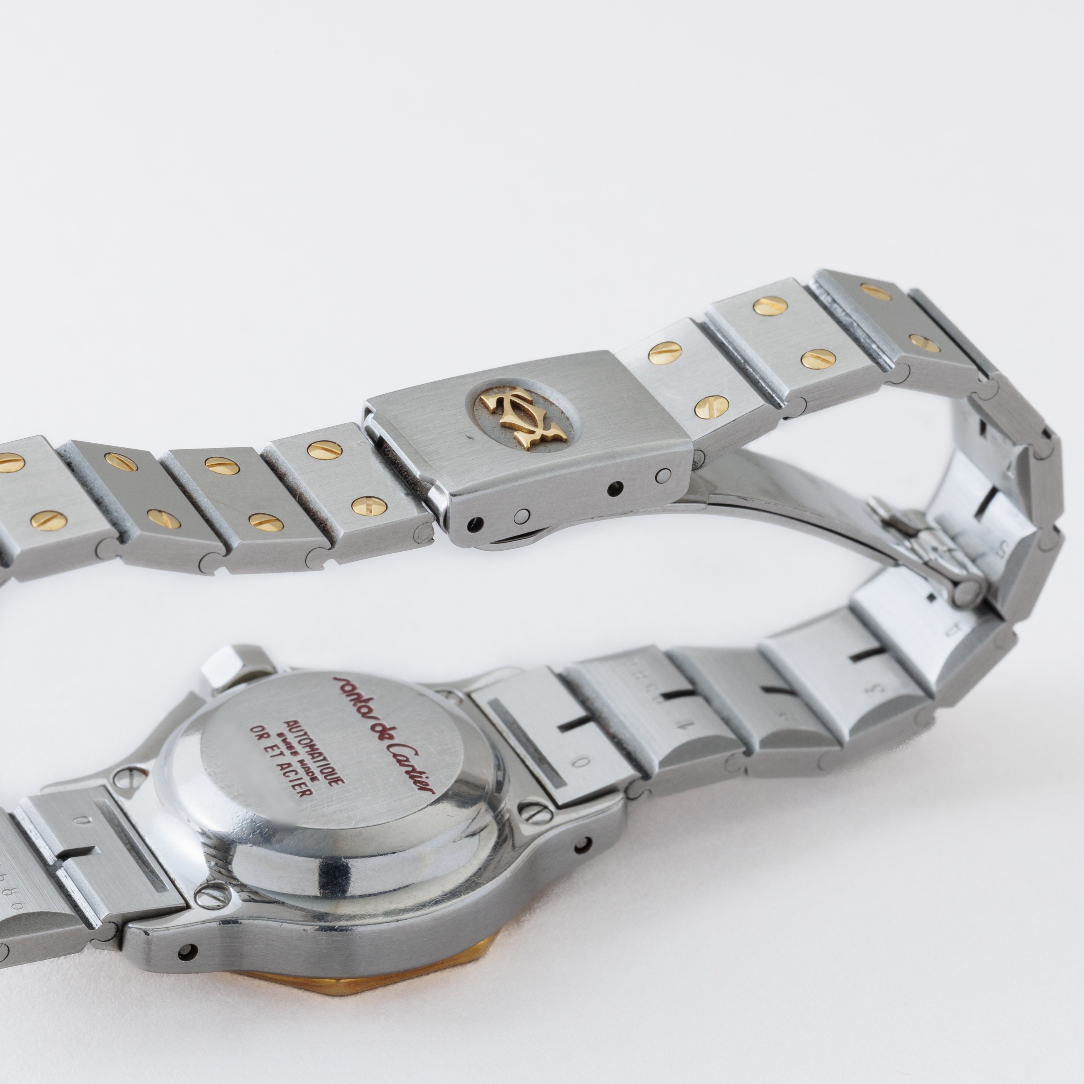 サントス オクタゴン 1980年代製 Ref.0907 SMサイズ コンビ